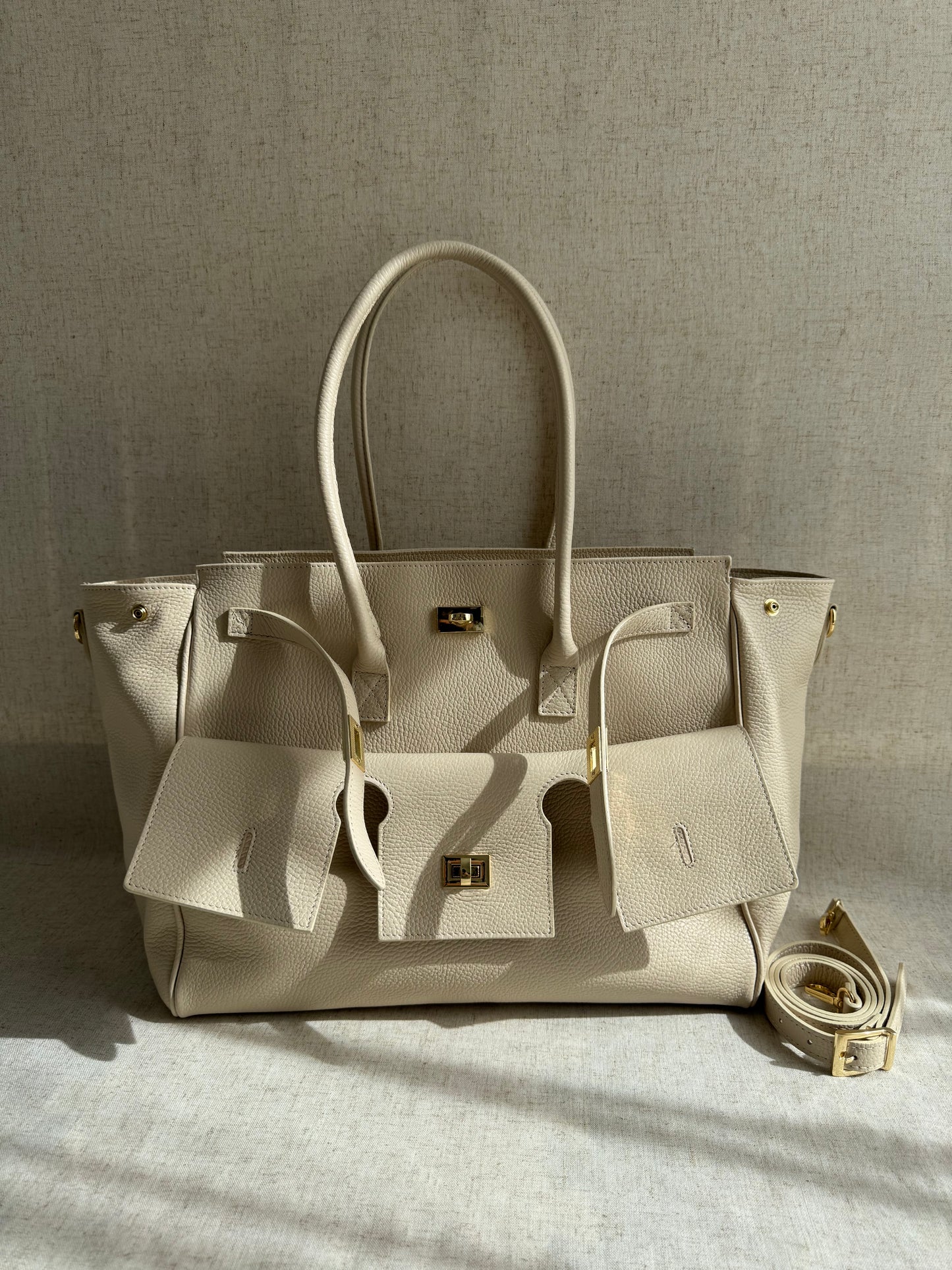 Maxi borsa a spalla Carrie - con tracolla regolabile