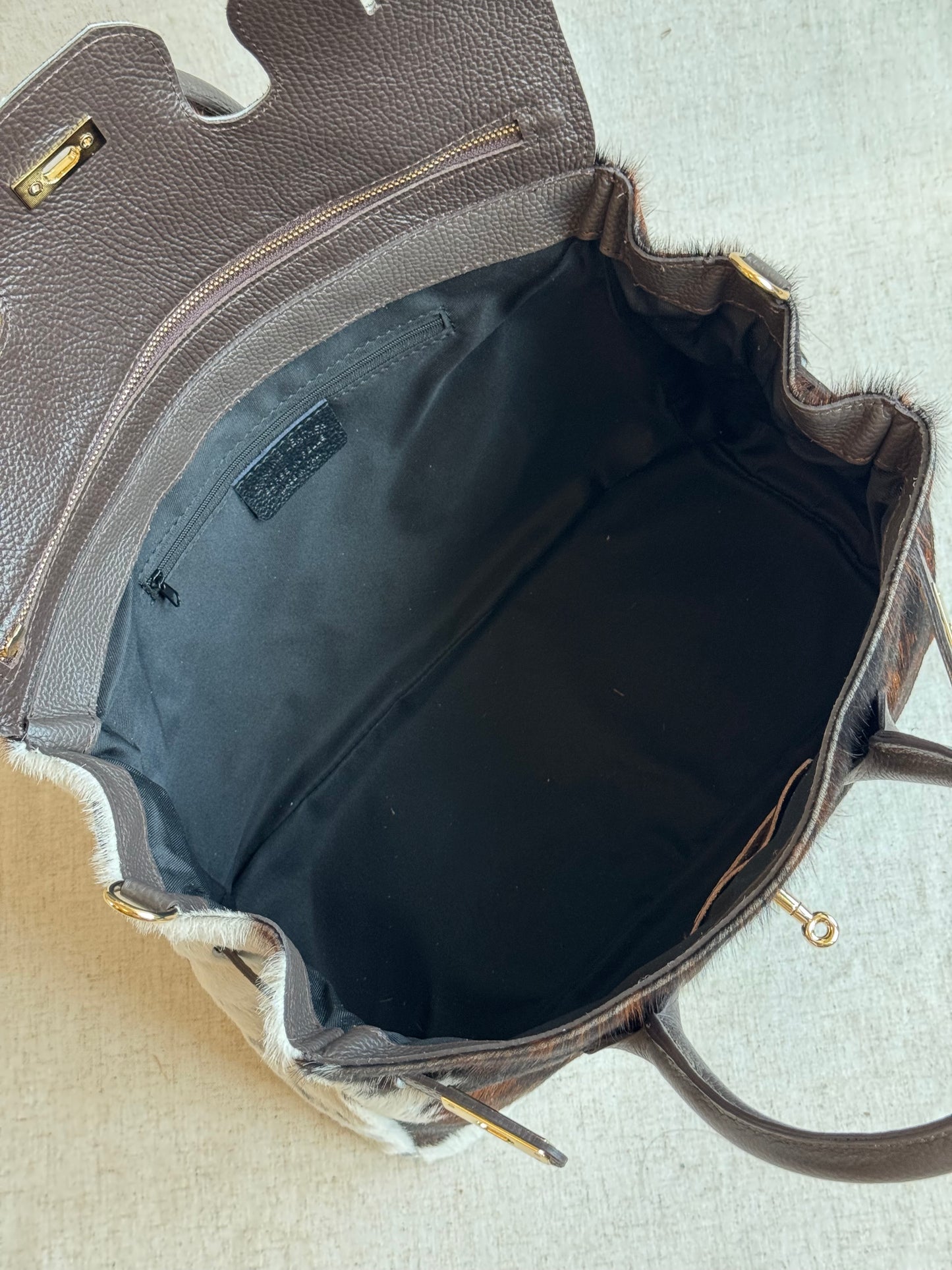 Borsa Jane - cavallino, misura grande, con tracolla lunga