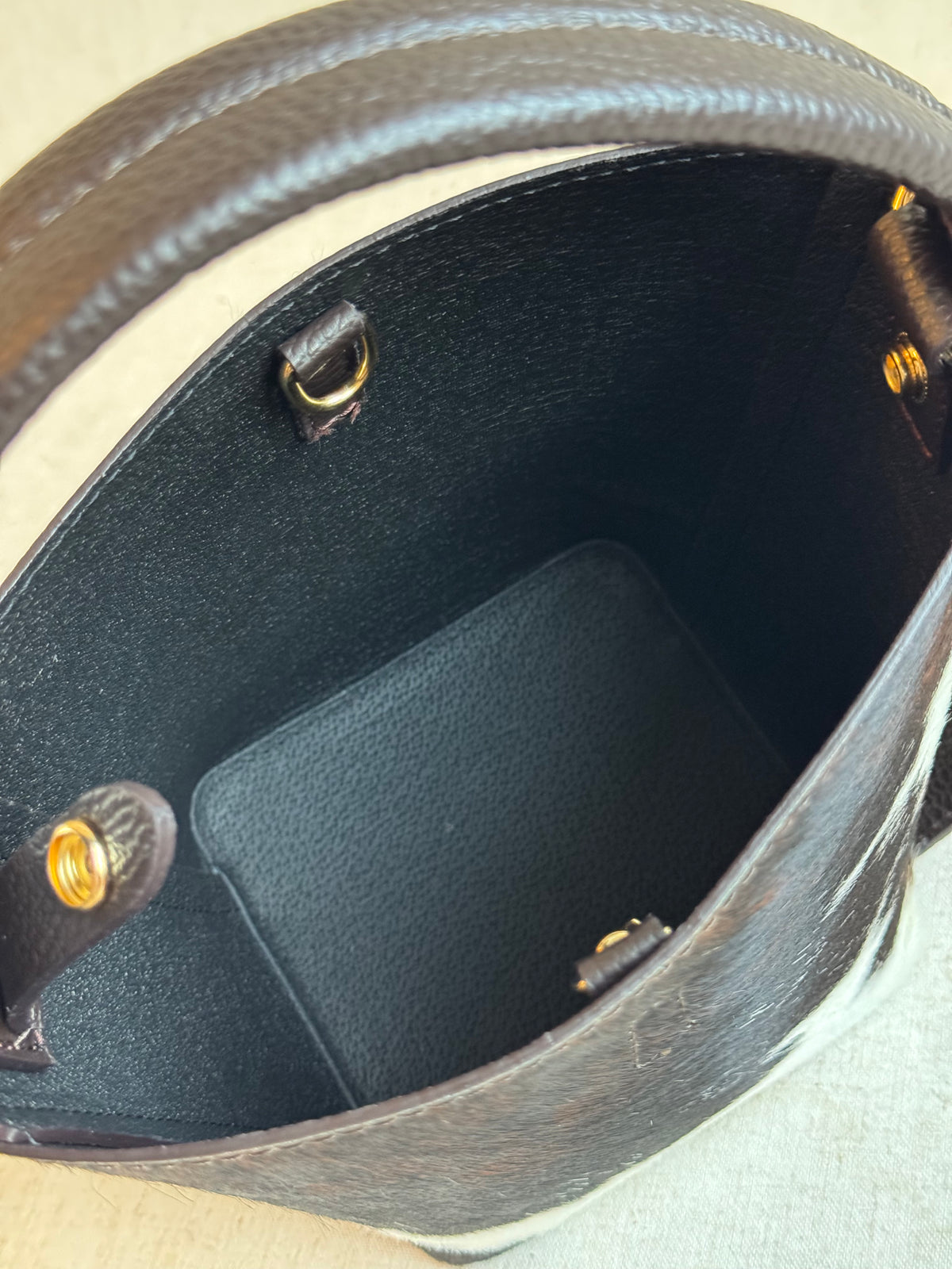 Borsa Vittoria - cavallino, con pochette e tracolla lunga