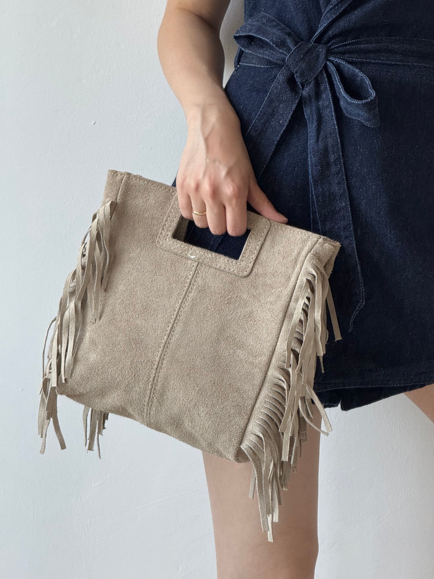 Borsa a mano Riri - misura grande, con tracolla lunga