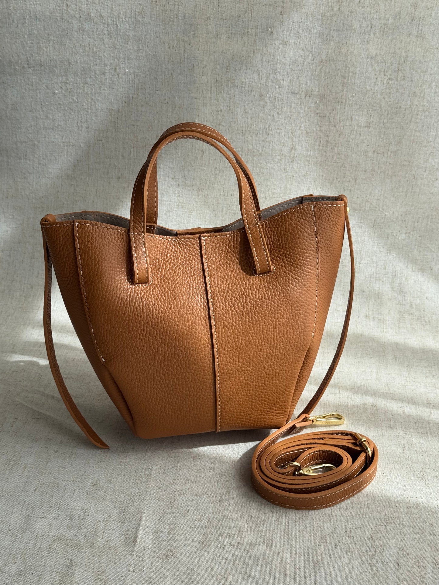 Borsa Sofia - misura nano, con tracolla lunga e pochette