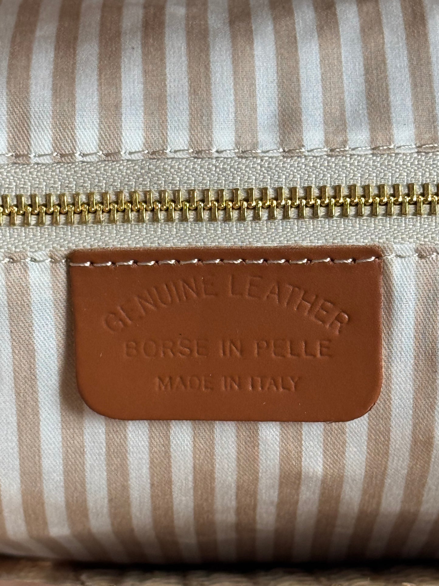 Borsa Atena - misura grande, paglia di Vienna, con tracolla lunga e pochette