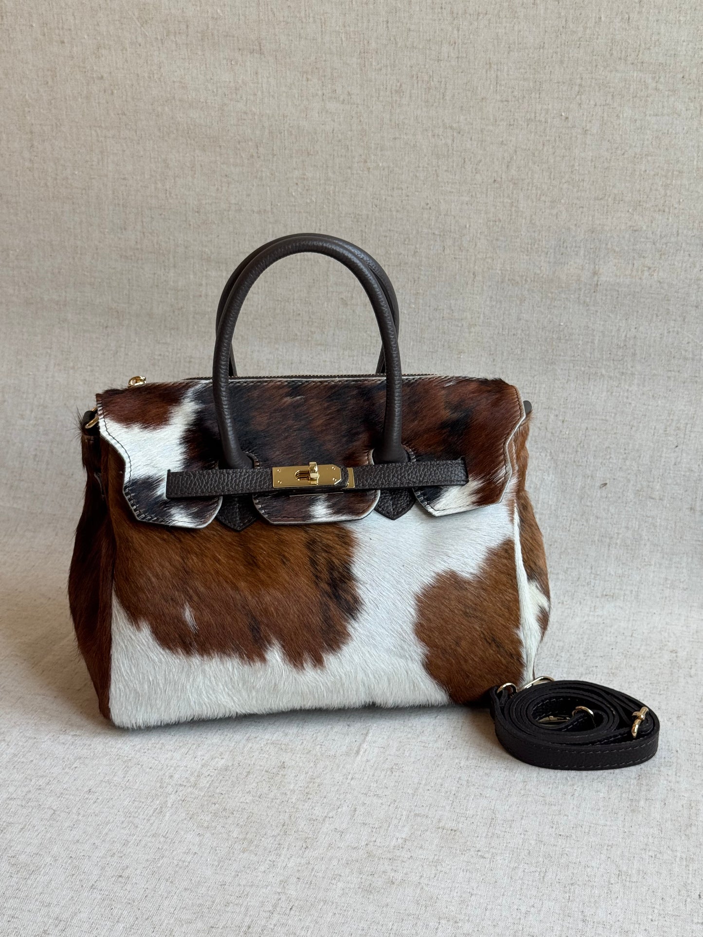 Borsa Jane - cavallino, misura piccola, con tracolla lunga