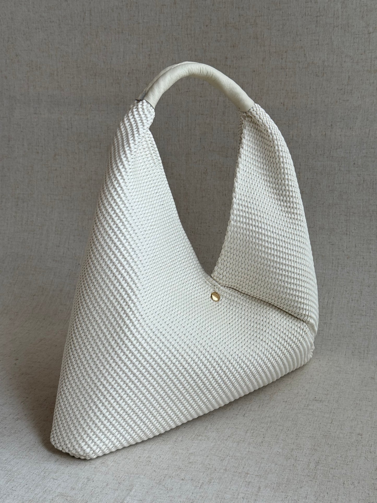 Borsa a spalla Melissa - rafia, misura piccola