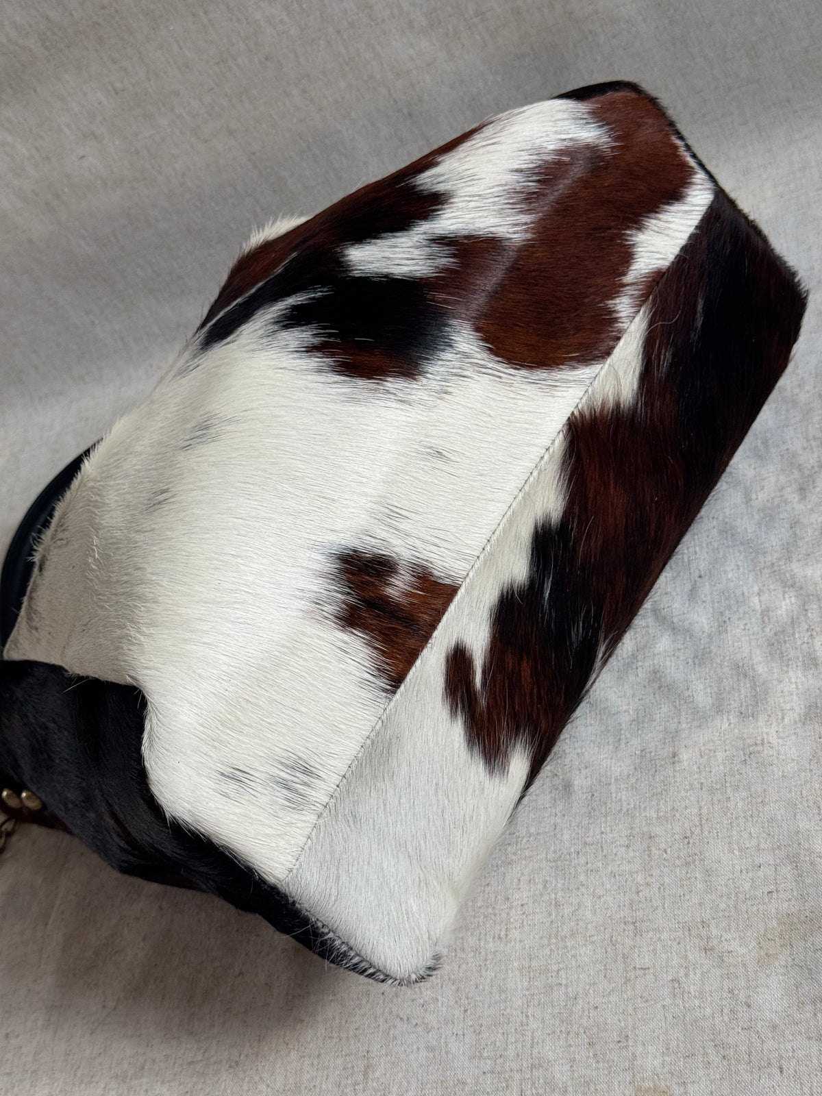 Maxi borsa a spalla Sara - cavallino, con tracolla lunga