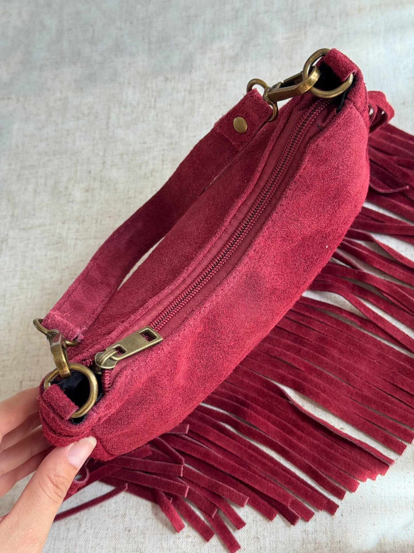 Borsa a spalla Meredith - con tracolla lunga