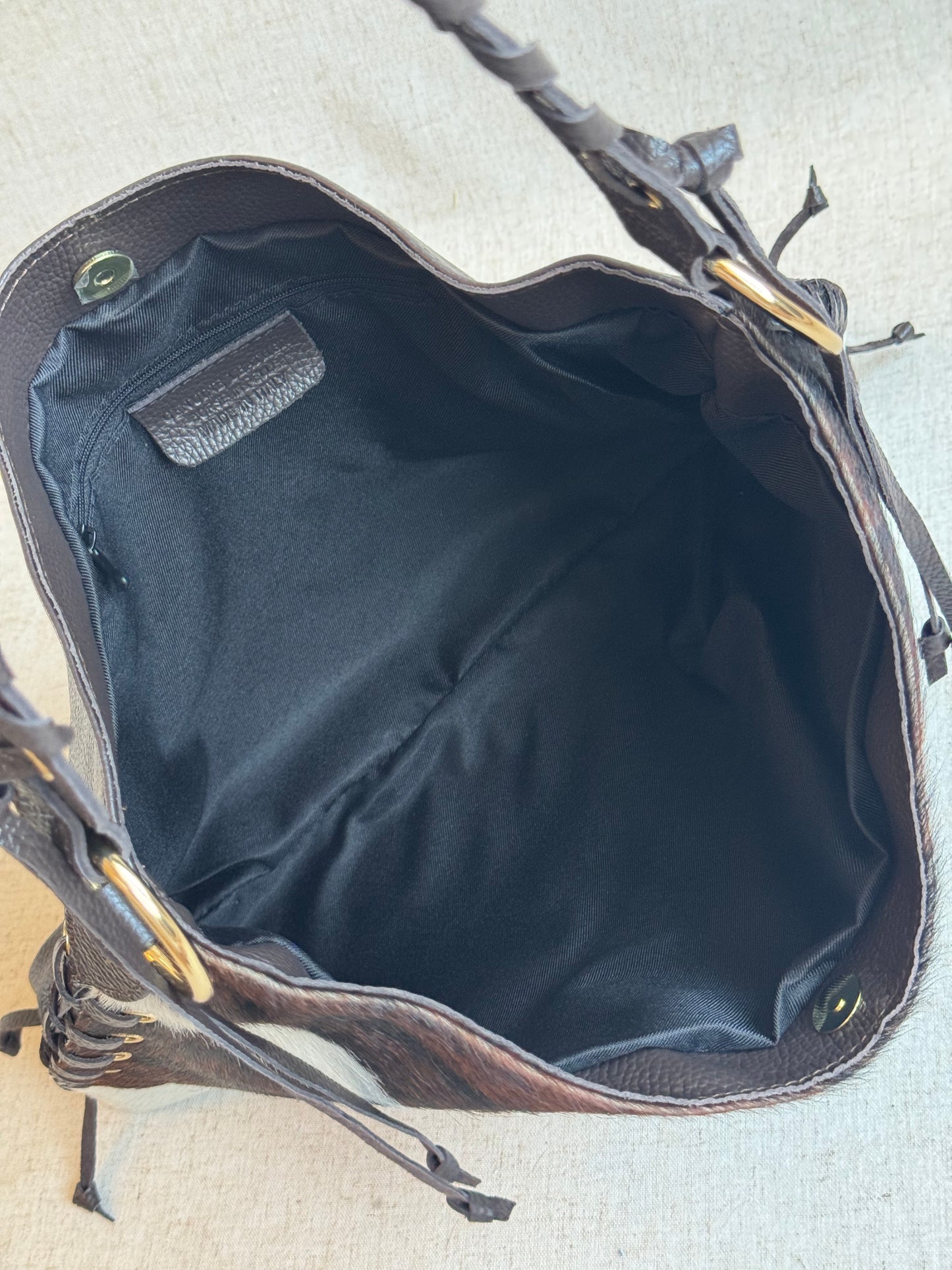 Borsa Dora - cavallino, con tracolla lunga