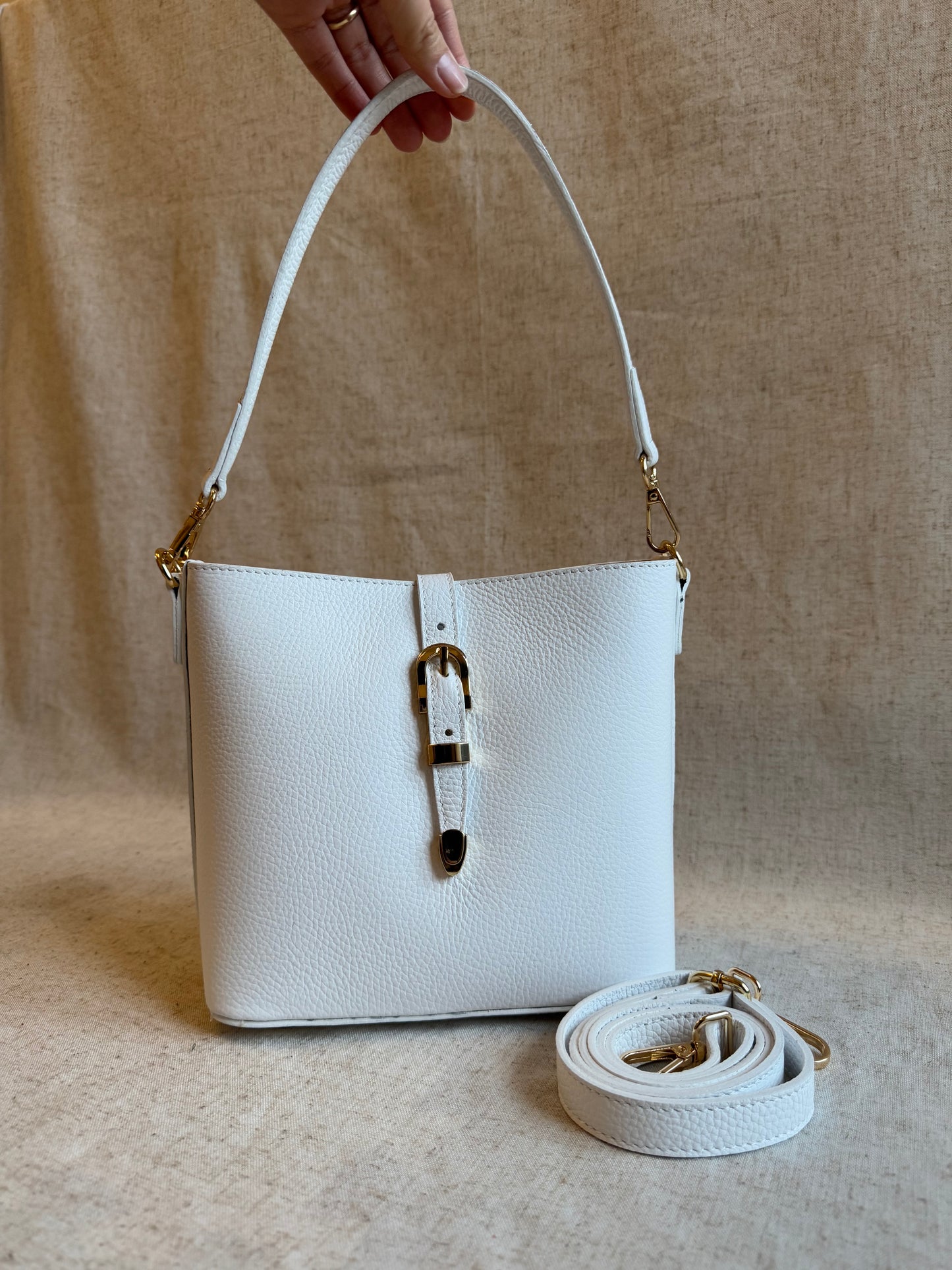 Borsa a spalla Daisy - con tracolla lunga