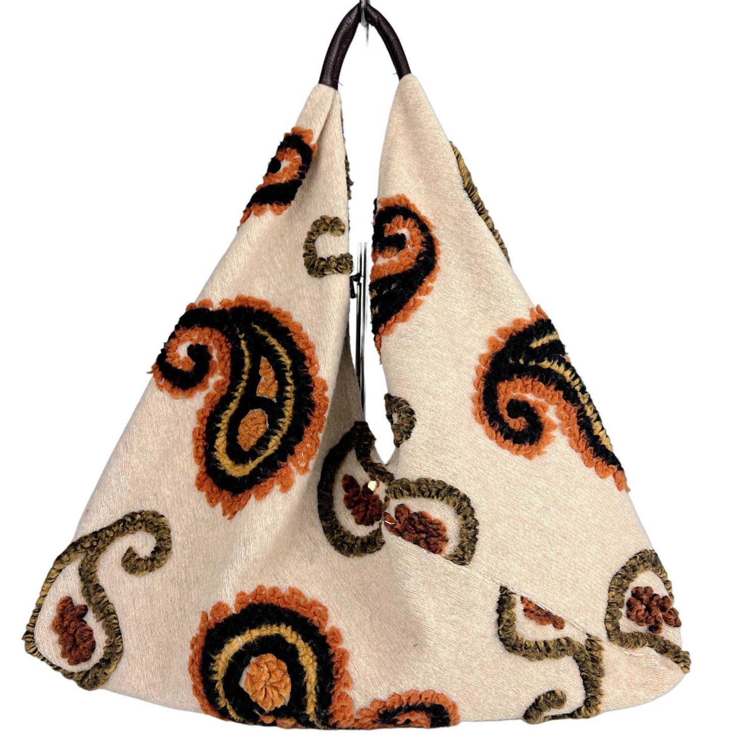 Maxi borsa a spalla Melissa - Lana