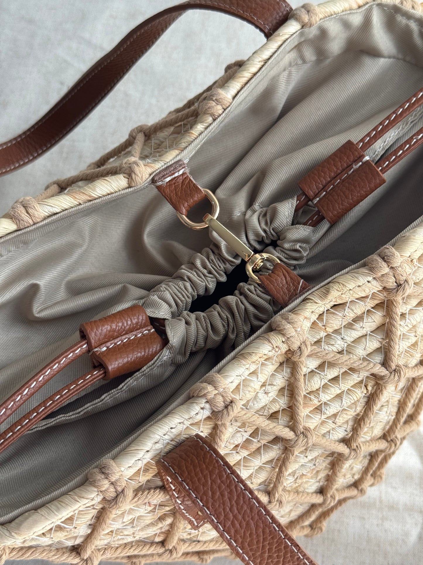 Borsa Basket - misura piccola, con tracolla lunga