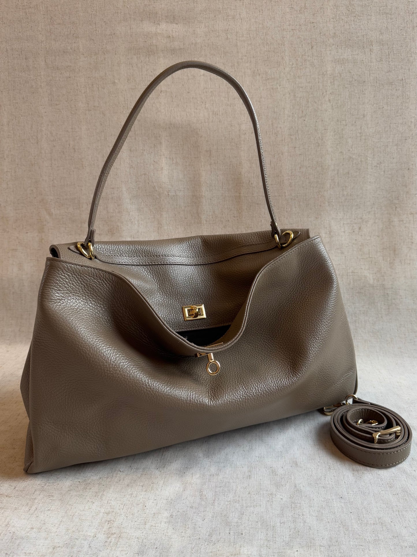 Maxi borsa a spalla Ronnie - con tracolla lunga