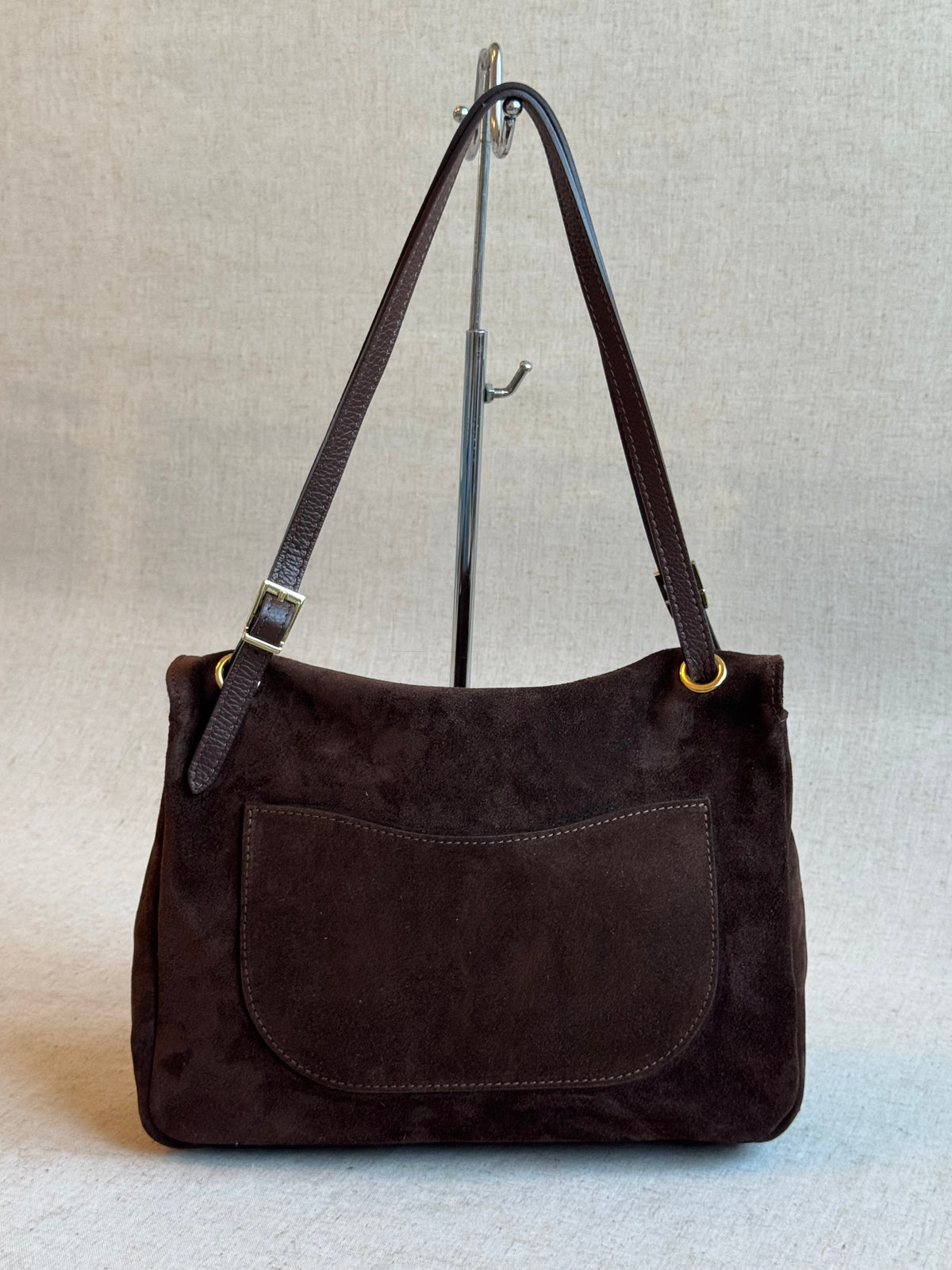 Borsa Chantal - misura piccola, camoscio