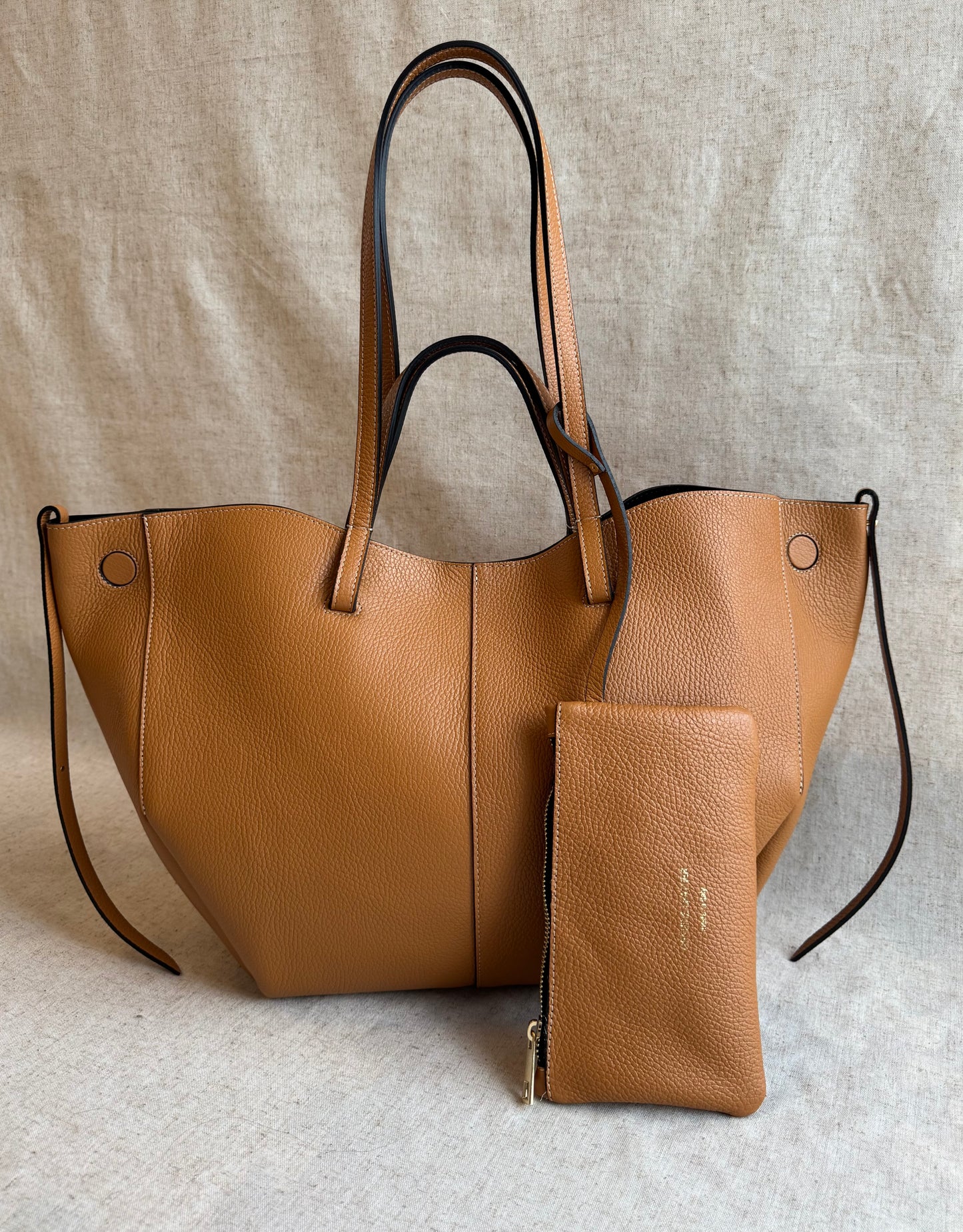Borsa a spalla Sofia - misura grande, con pochette