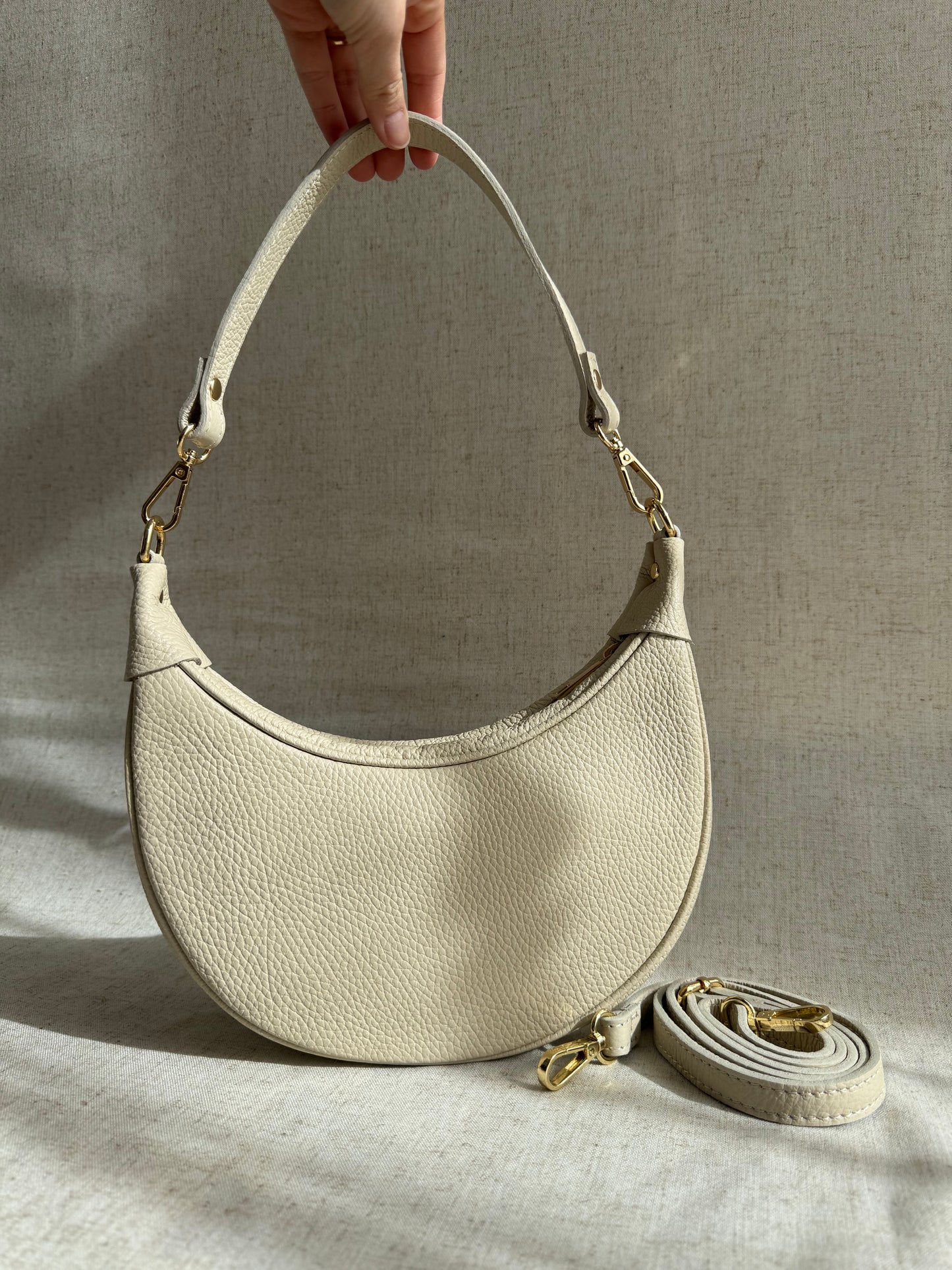 Borsa a spalla Luna - con tracolla lunga