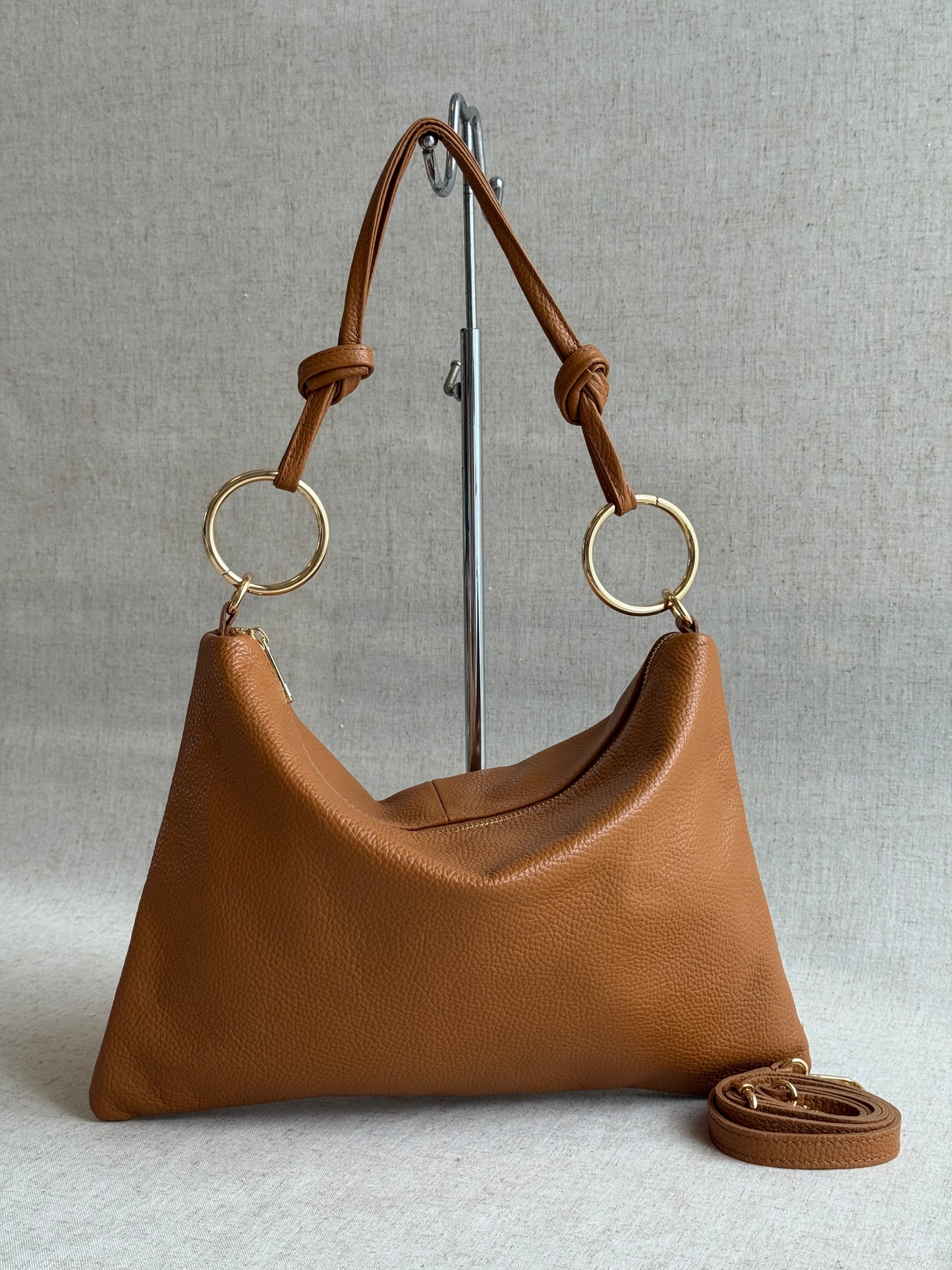 Borsa a spalla Agata - misura grande, con tracolla lunga