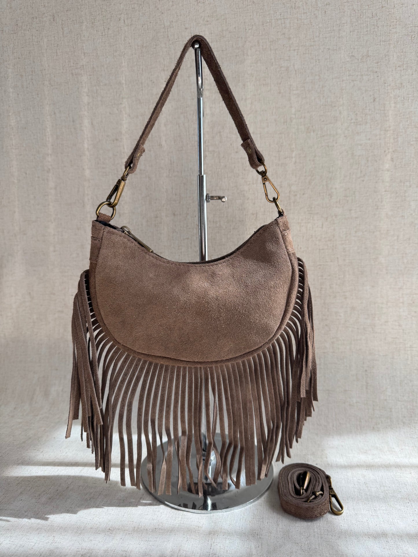 Borsa a spalla Meredith - con tracolla lunga
