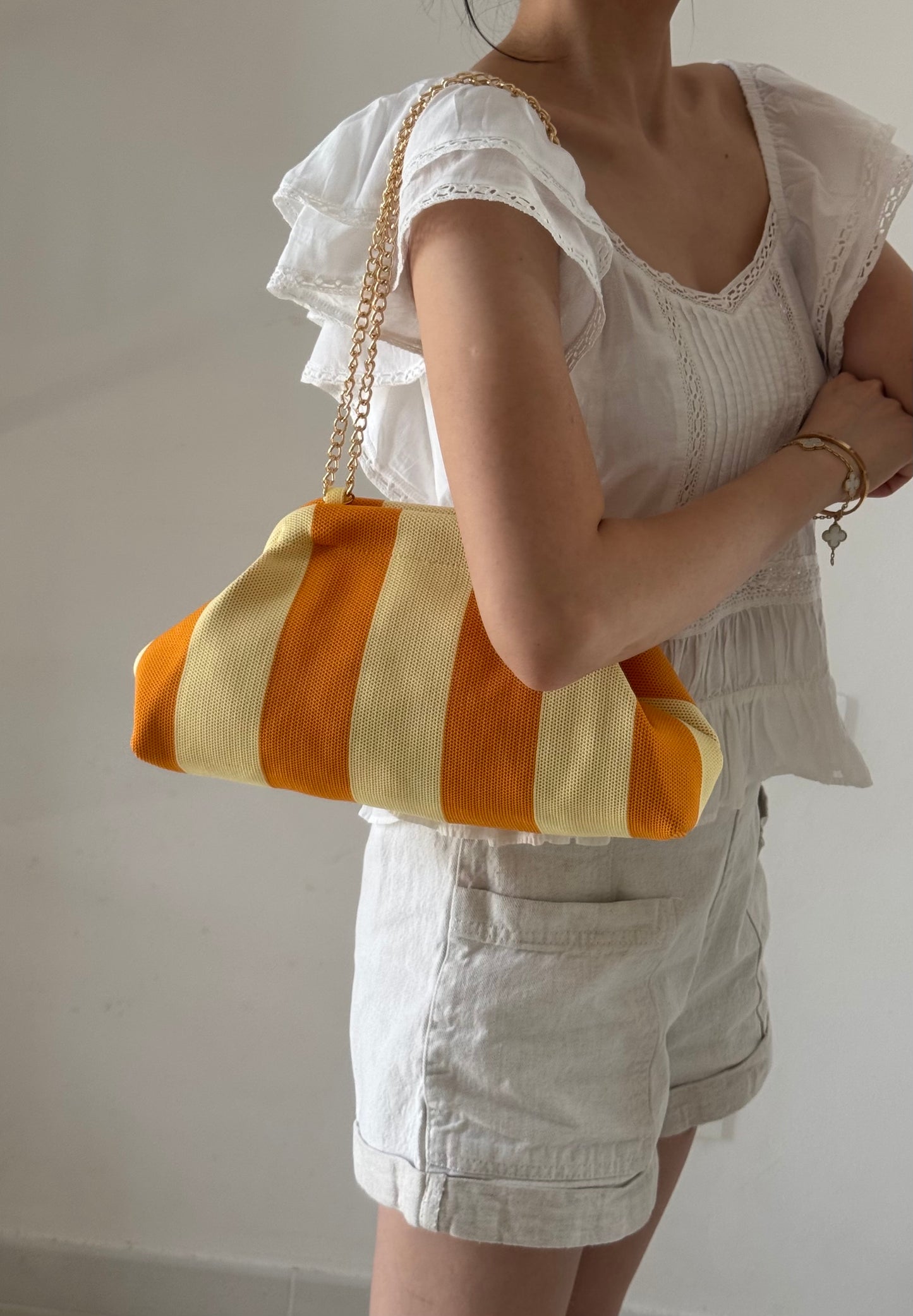 pochette Sicilia - con tracolla in catena
