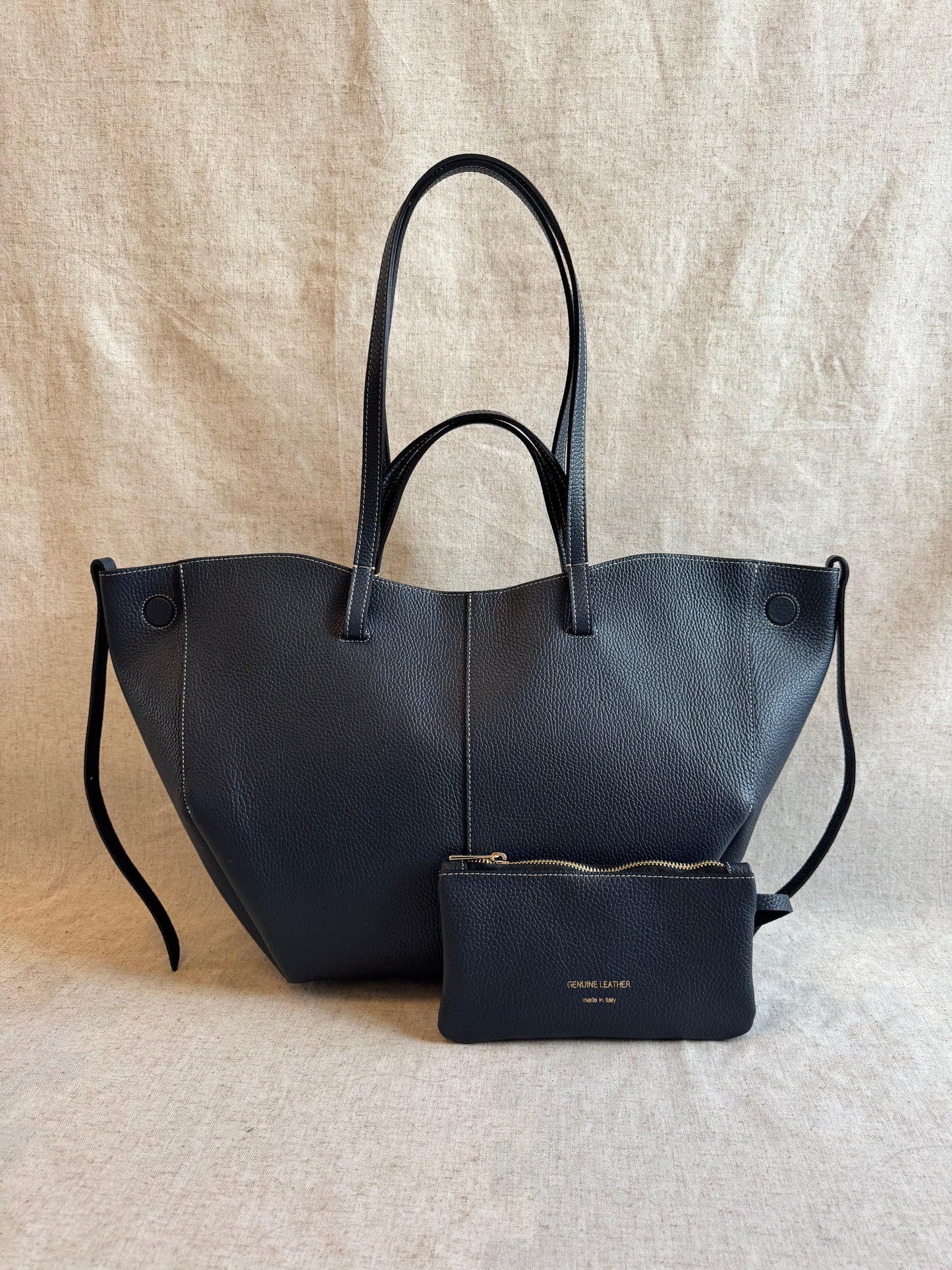 Borsa a spalla Sofia - misura grande, con pochette