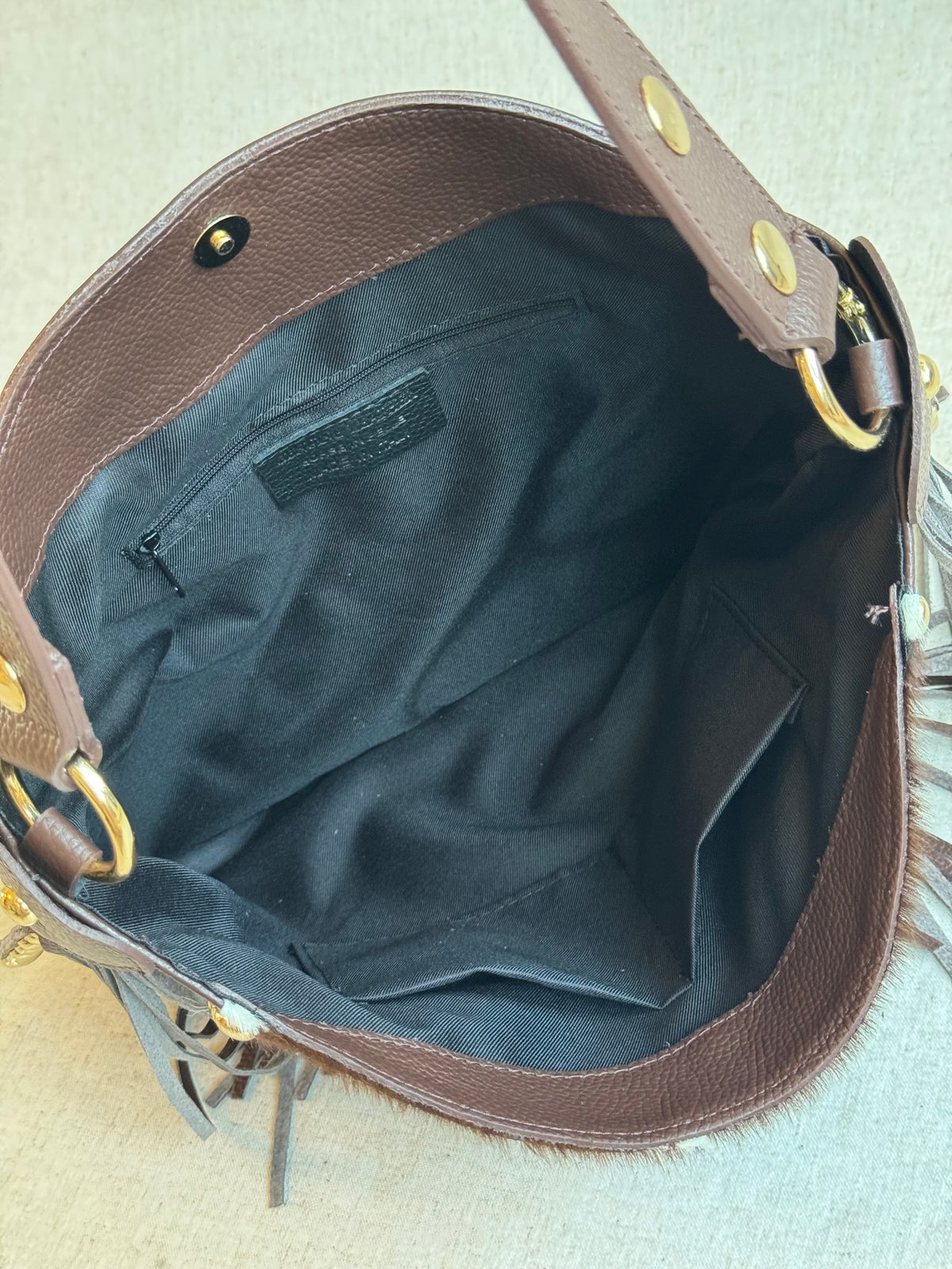 Borsa a spalla Texas - cavallino, con tracolla lunga