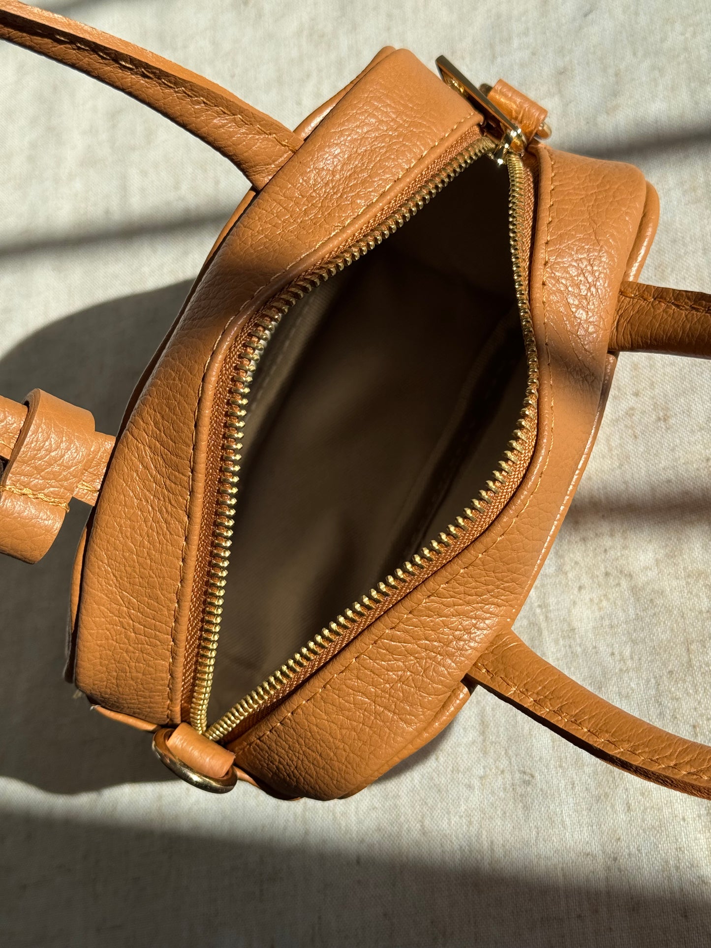 Borsa Ambra - con tracolla lunga