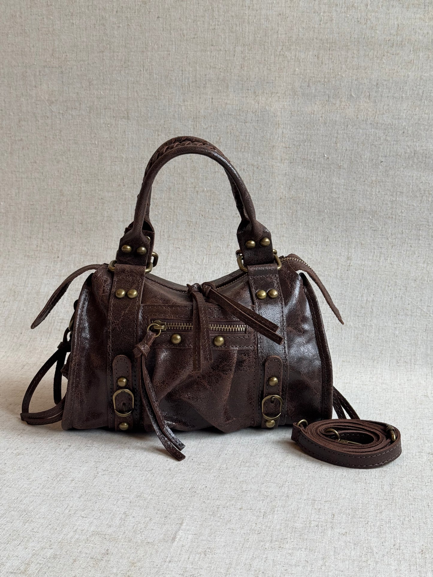 Borsa Metropoli - misura piccola, con tracolla lunga