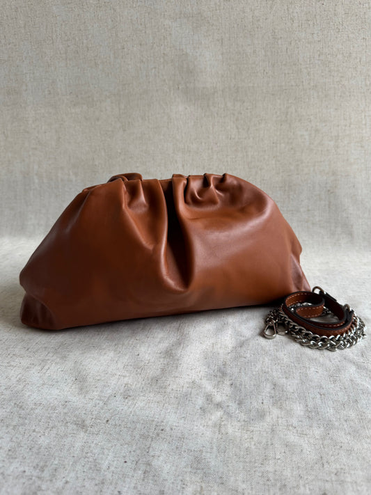 Pochette Claudia - misura grande, con tracolla lunga