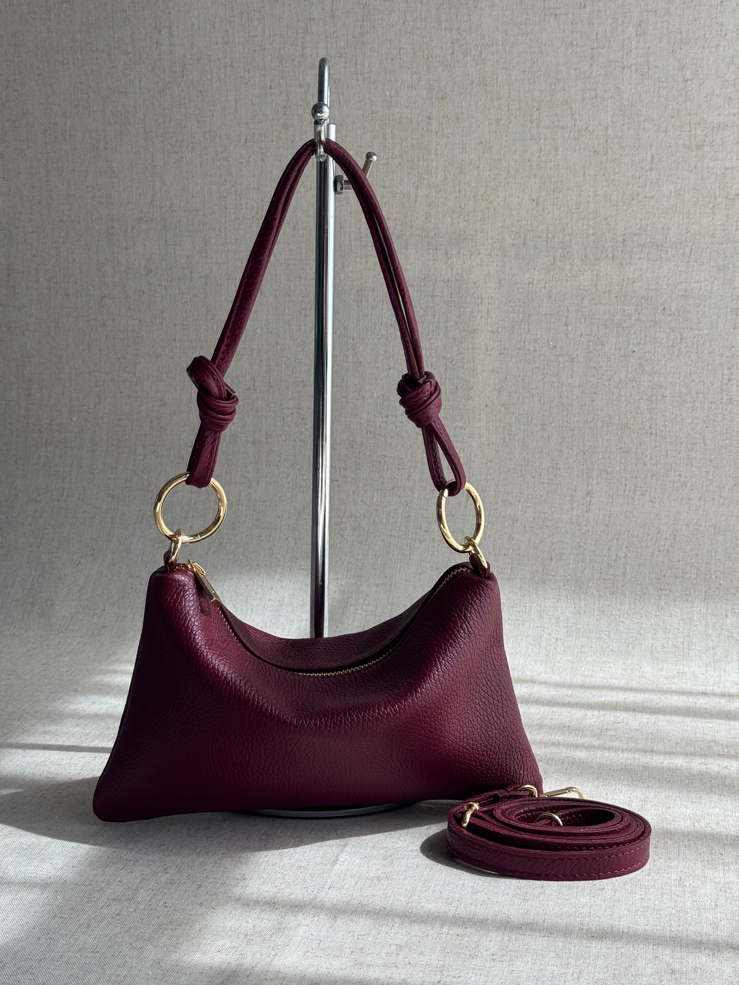 Borsa a spalla Agata - misura piccola, con tracolla lunga