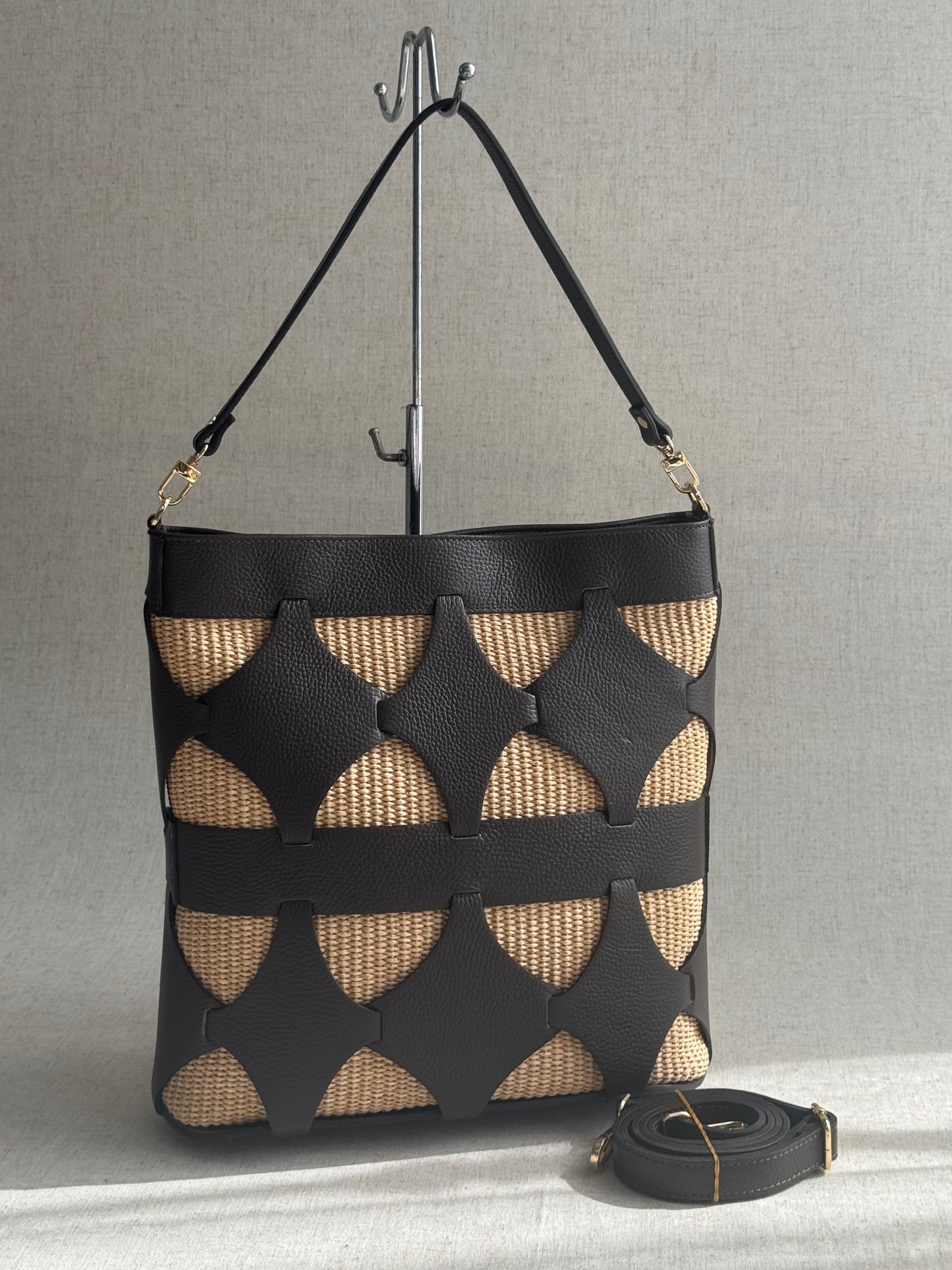 Maxi borsa a spalla Sunset - con tracolla lunga