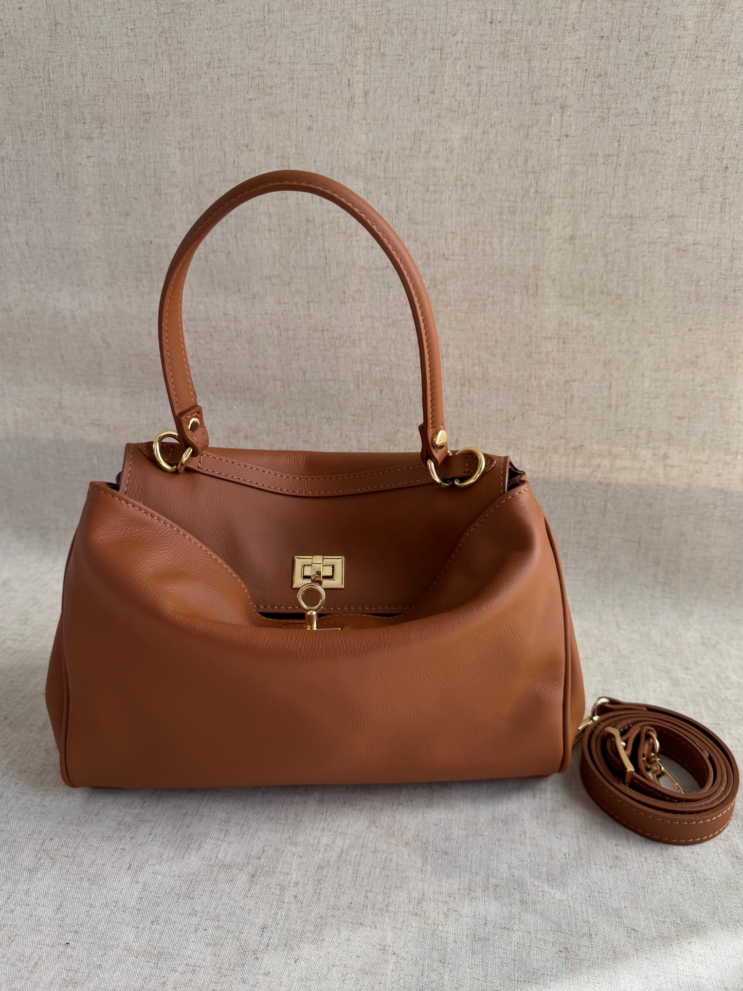 Borsa a spalla Ronnie - misura piccola, con tracolla lunga