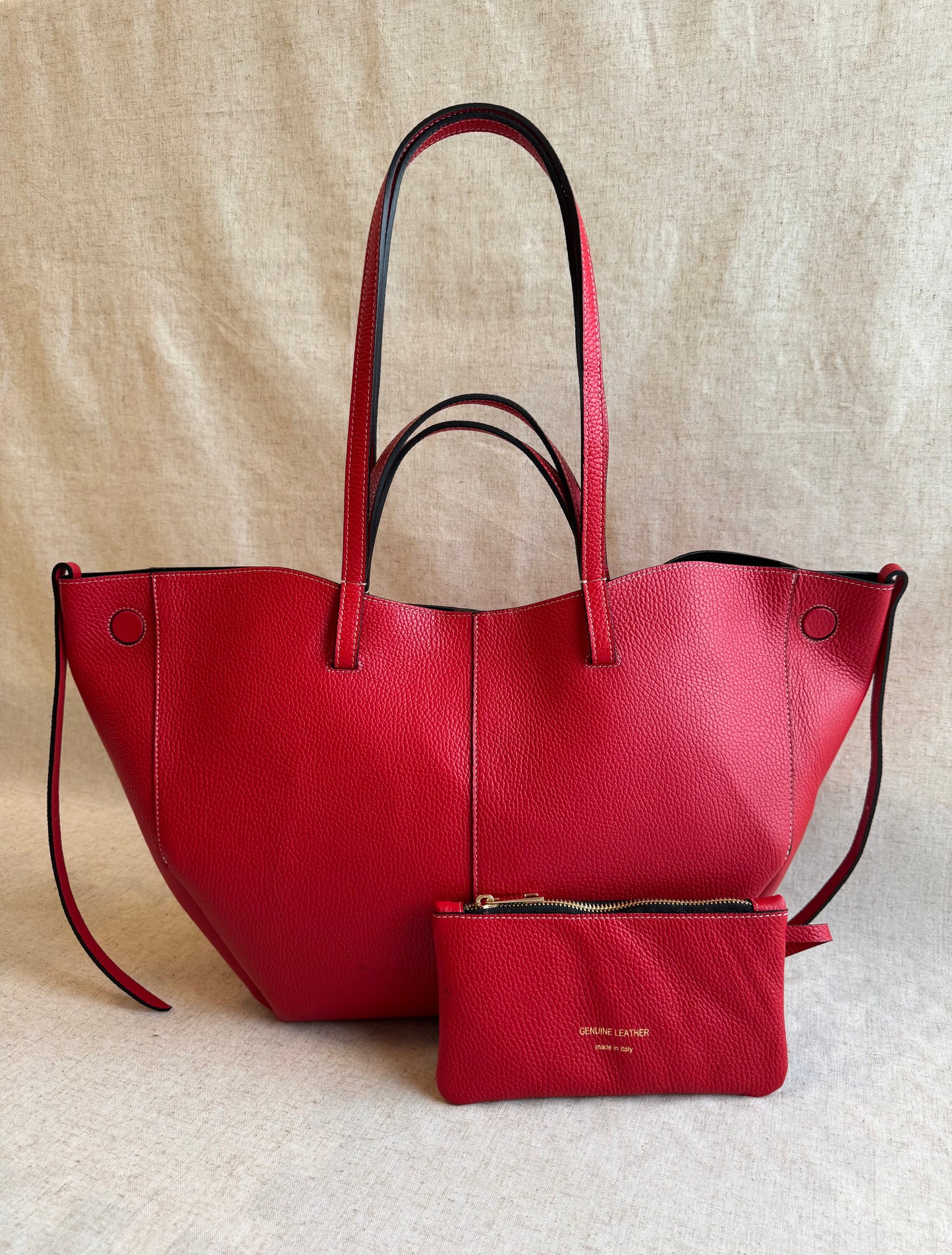 Borsa a spalla Sofia - misura grande, con pochette