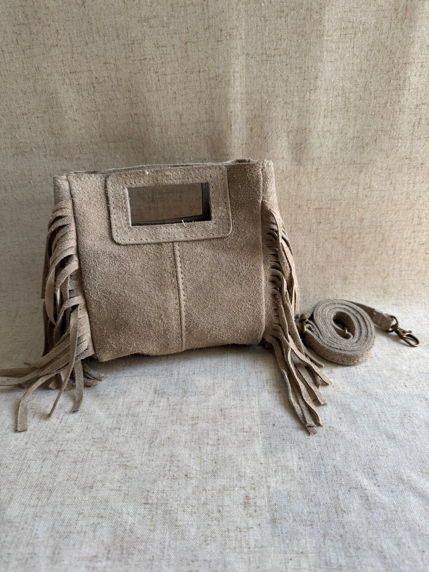 Borsa a mano Riri - misura piccola, con tracolla lunga
