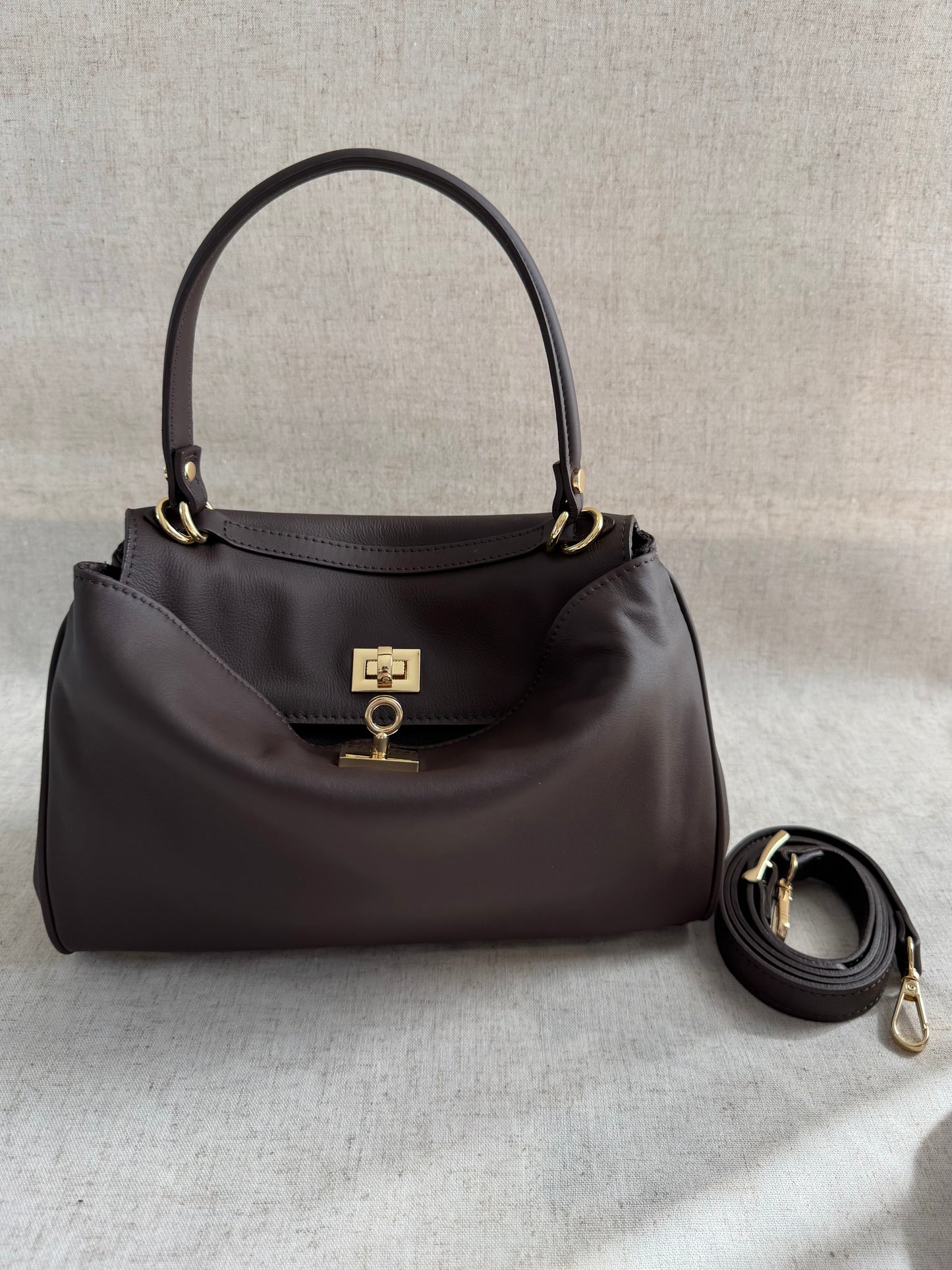 Borsa a spalla Ronnie - misura piccola, con tracolla lunga