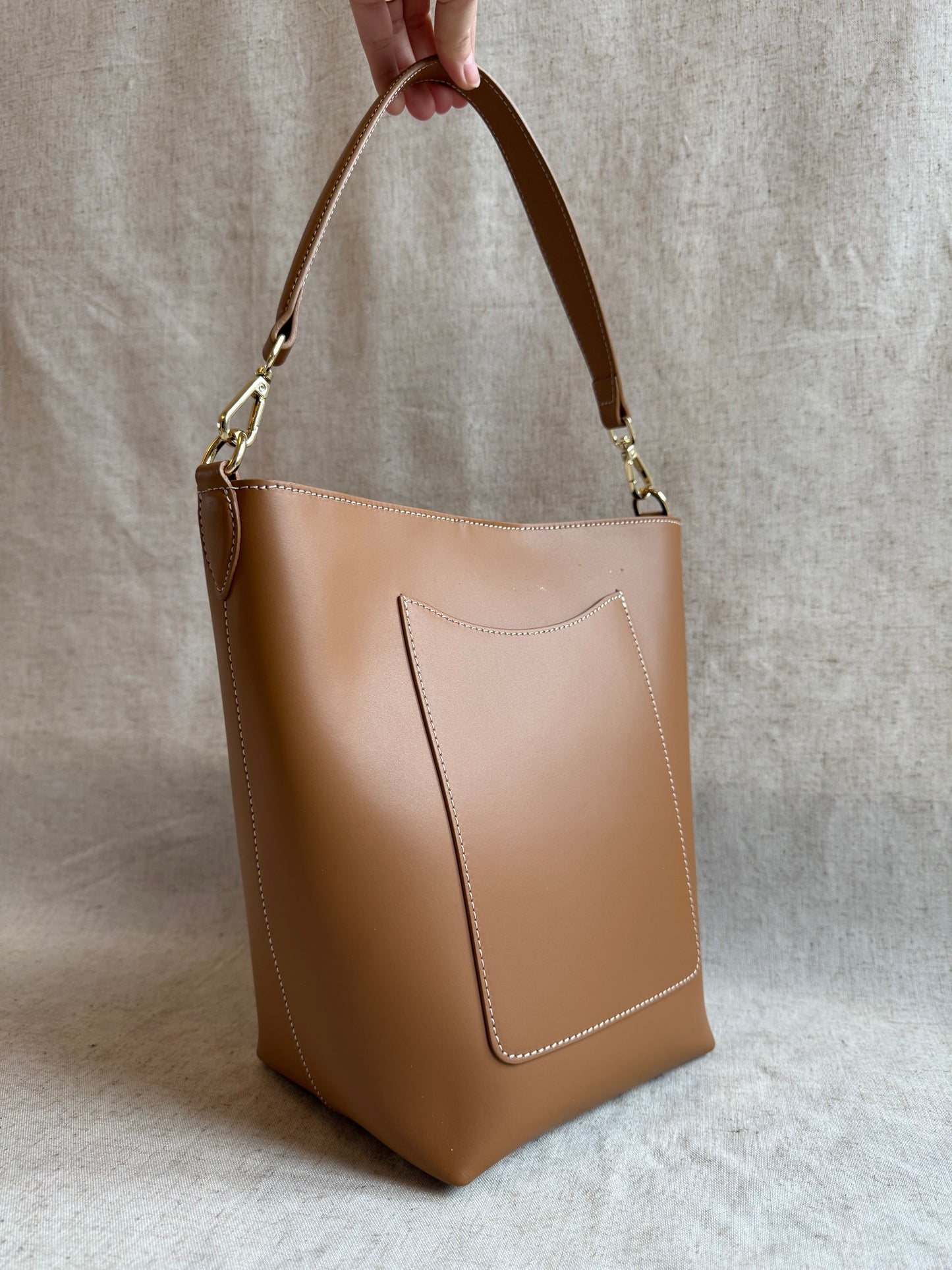 Borsa a spalla Vanessa - misura grande, con tracolla lunga