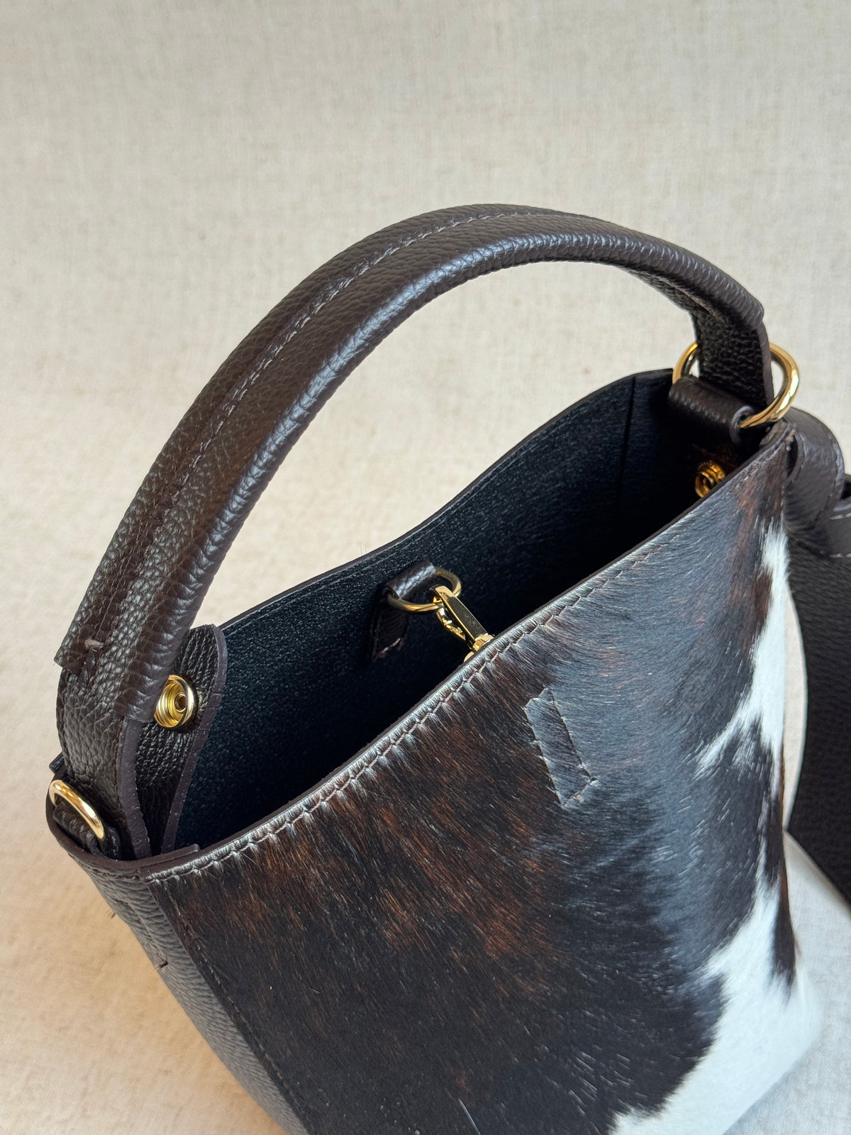 Borsa Vittoria - cavallino, con pochette e tracolla lunga