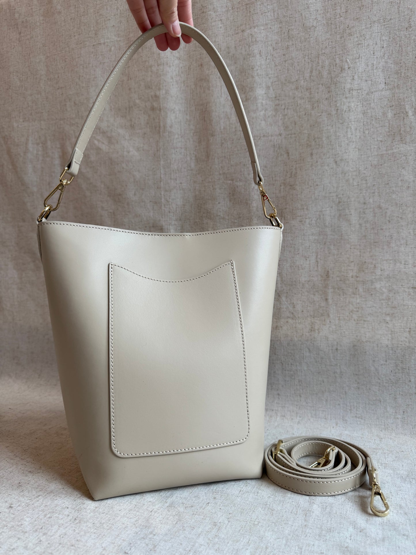 Borsa a spalla Vanessa - misura grande, con tracolla lunga