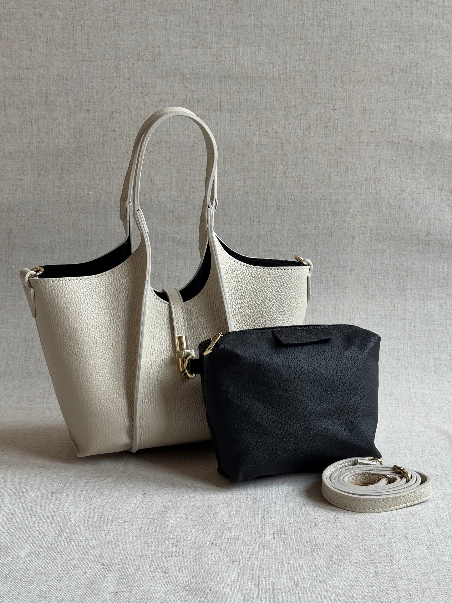 Borsa Francesca - con pochette e tracolla lunga