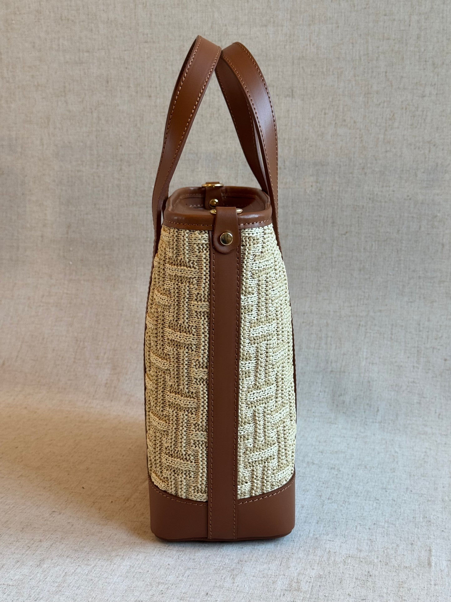 Borsa Costa - rafia, con tracolla lunga