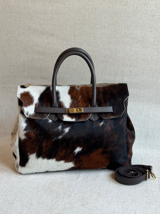 Borsa Jane - cavallino, misura grande, con tracolla lunga