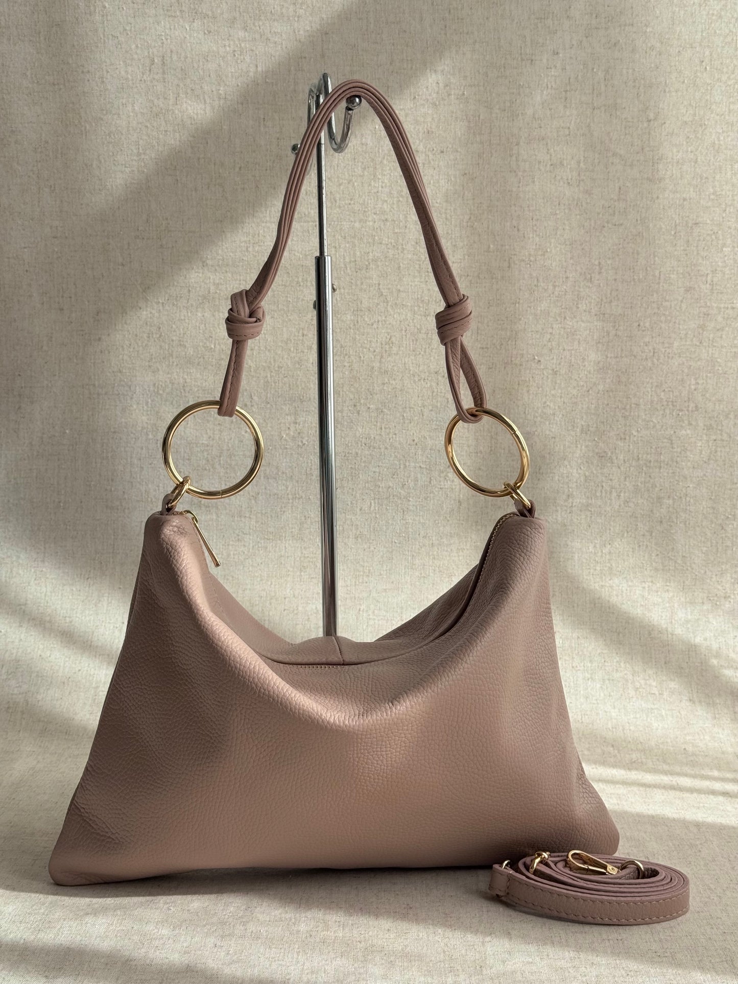 Borsa a spalla Agata - misura grande, con tracolla lunga