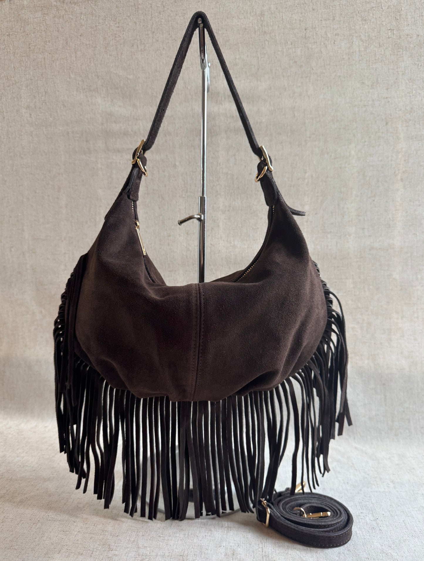 Borsa a spalla Carmen - con tracolla lunga