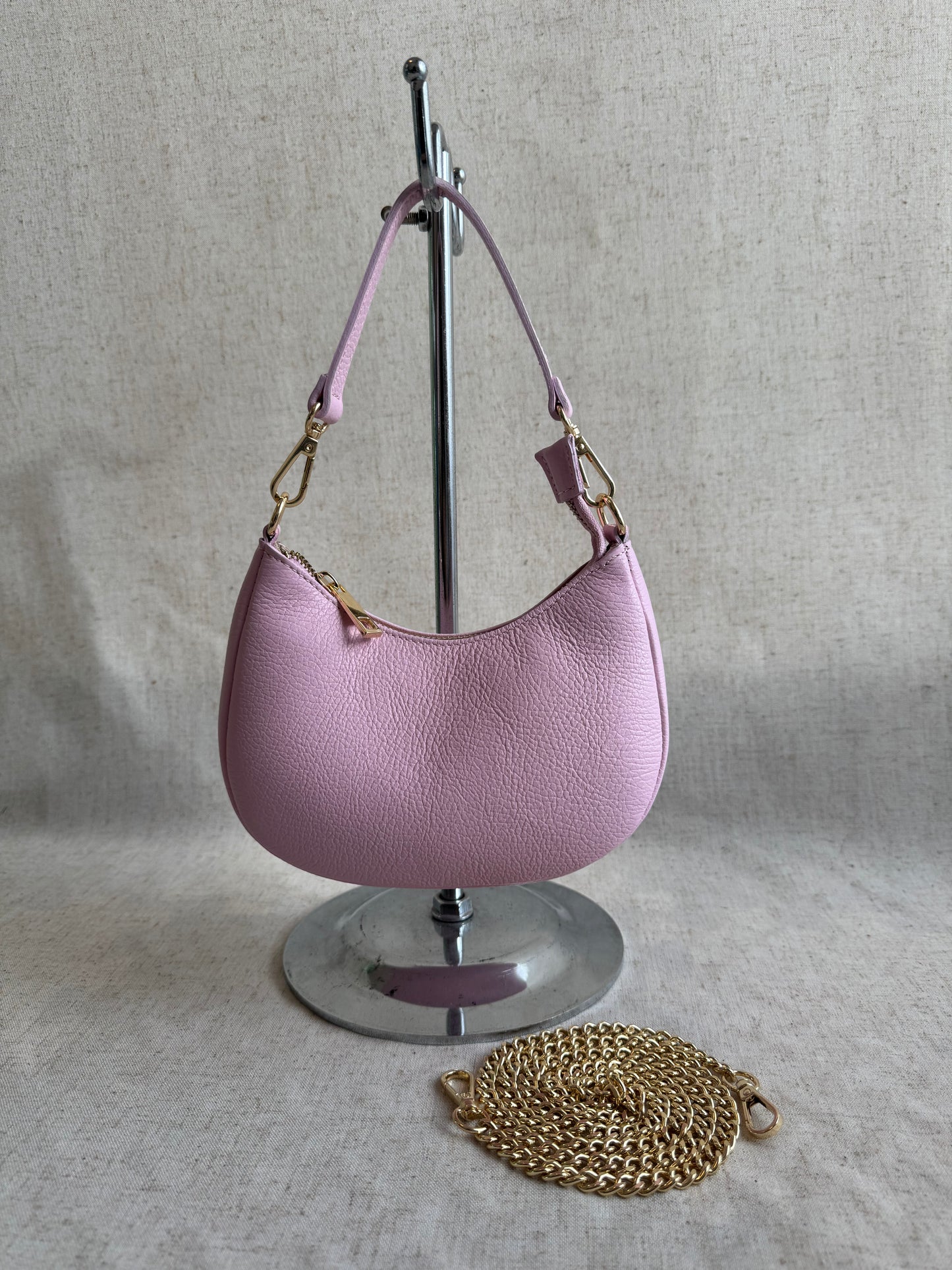Borsa a spalla Luna - misura piccola, con tracolla lunga