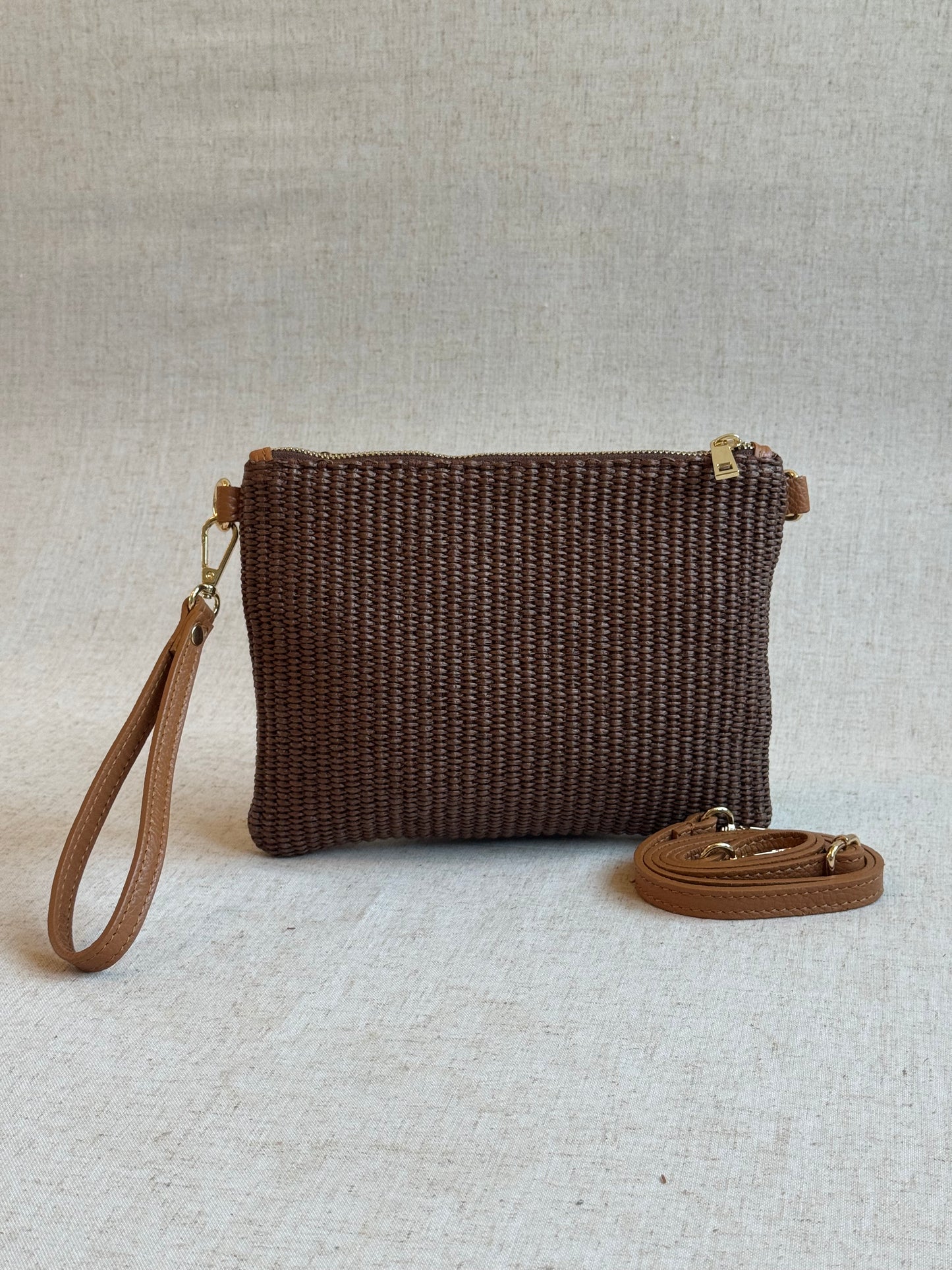 Pochette a mano Letizia - con tracolla lunga