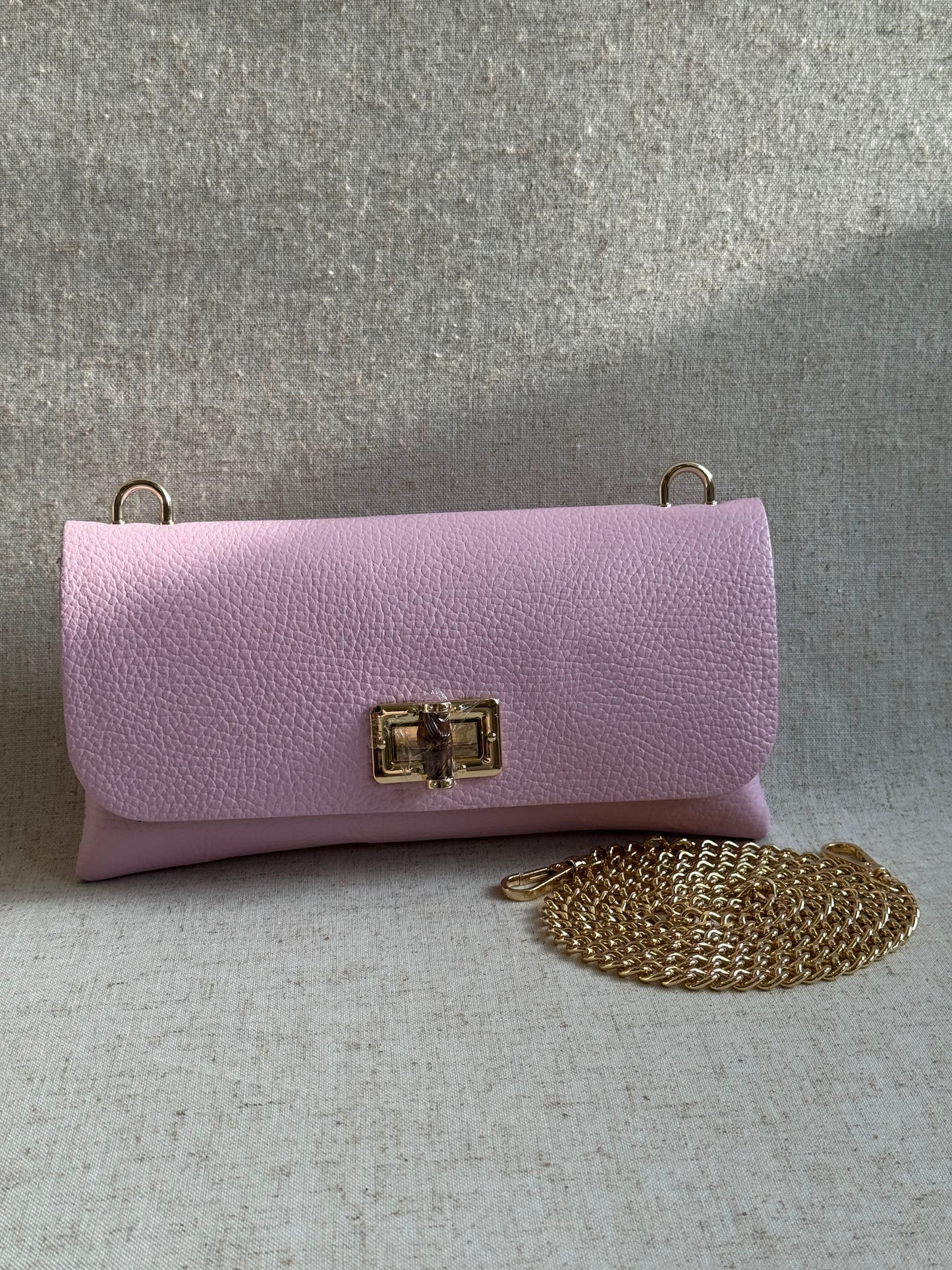 Pochette Alina - con tracolla in catena