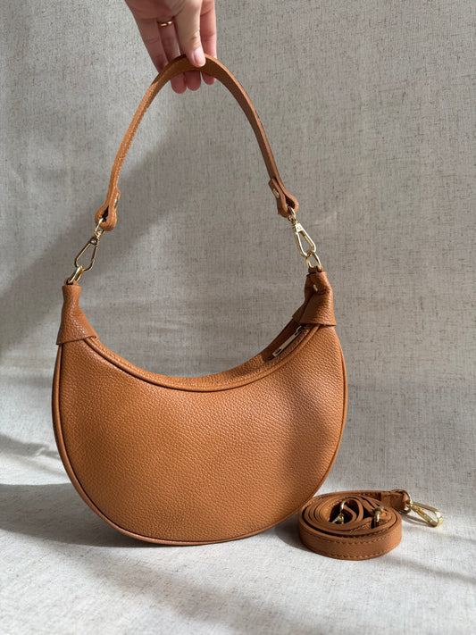 Borsa a spalla Luna - con tracolla lunga
