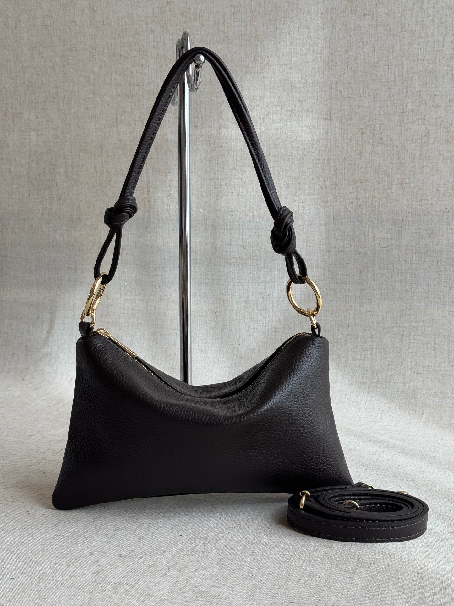 Borsa a spalla Agata - misura piccola, con tracolla lunga