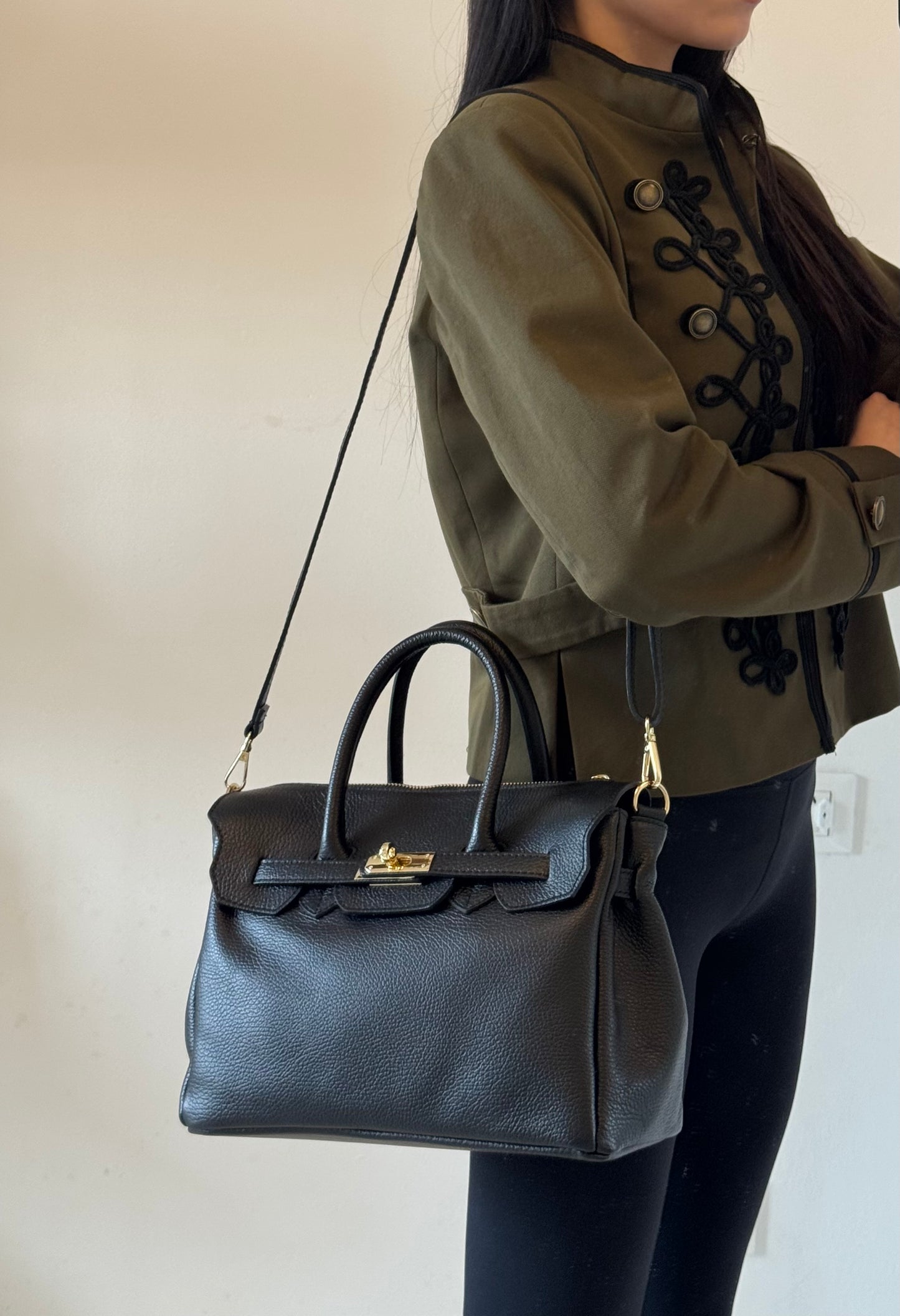 Borsa Jane - misura piccola, con tracolla lunga