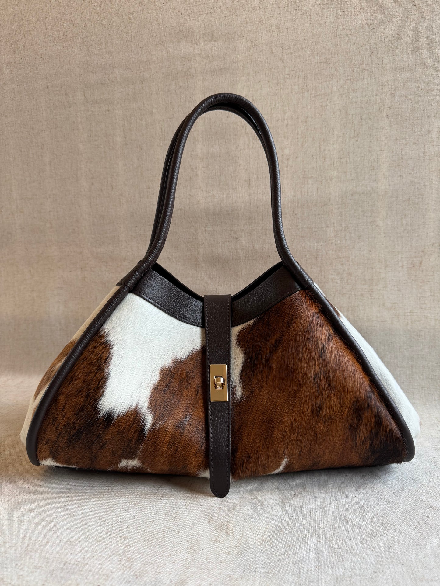 Preordine: Maxi borsa Carla - cavallino, con tracolla lunga