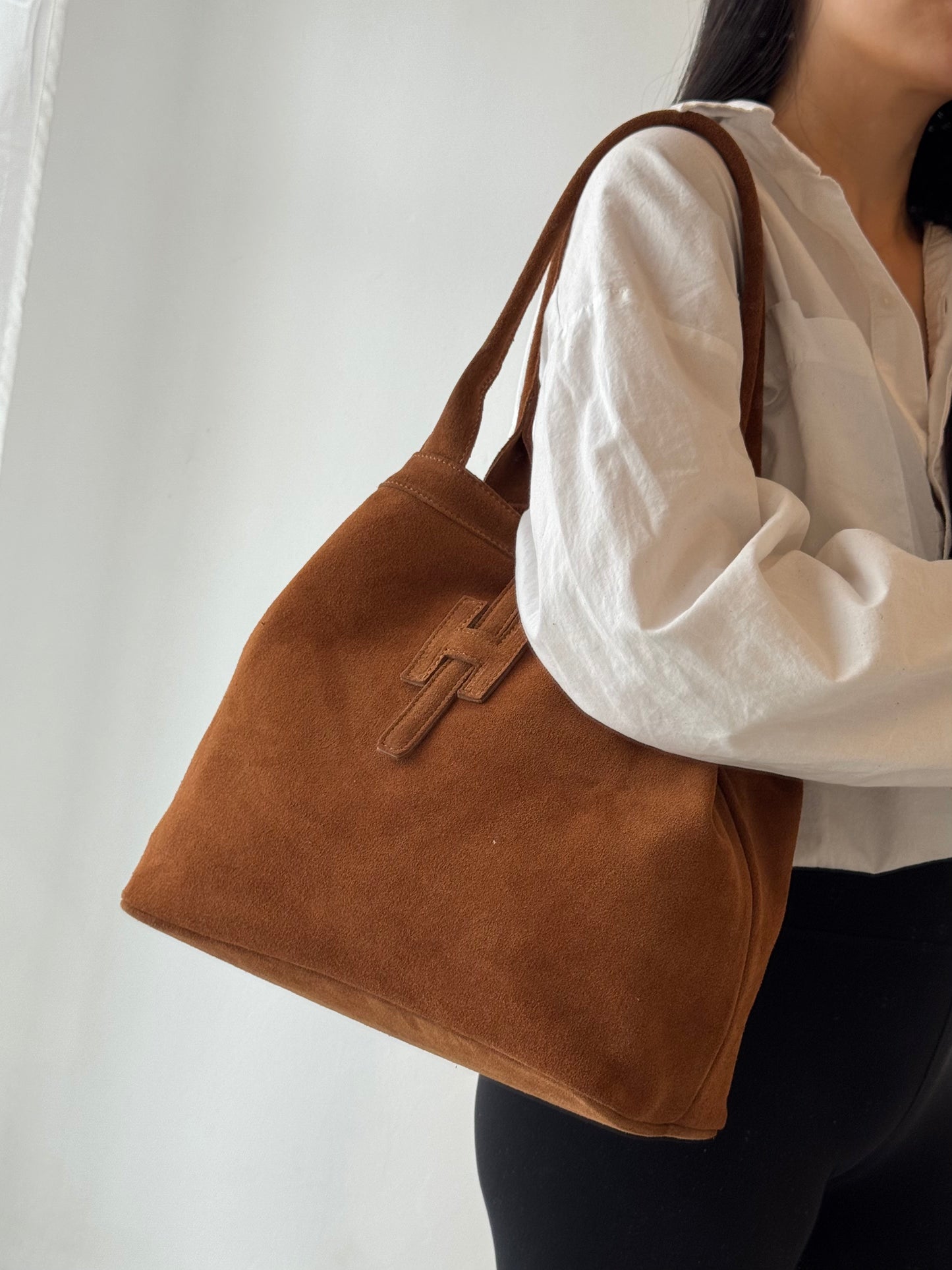 Maxi borsa a spalla Holo - con tracolla lunga