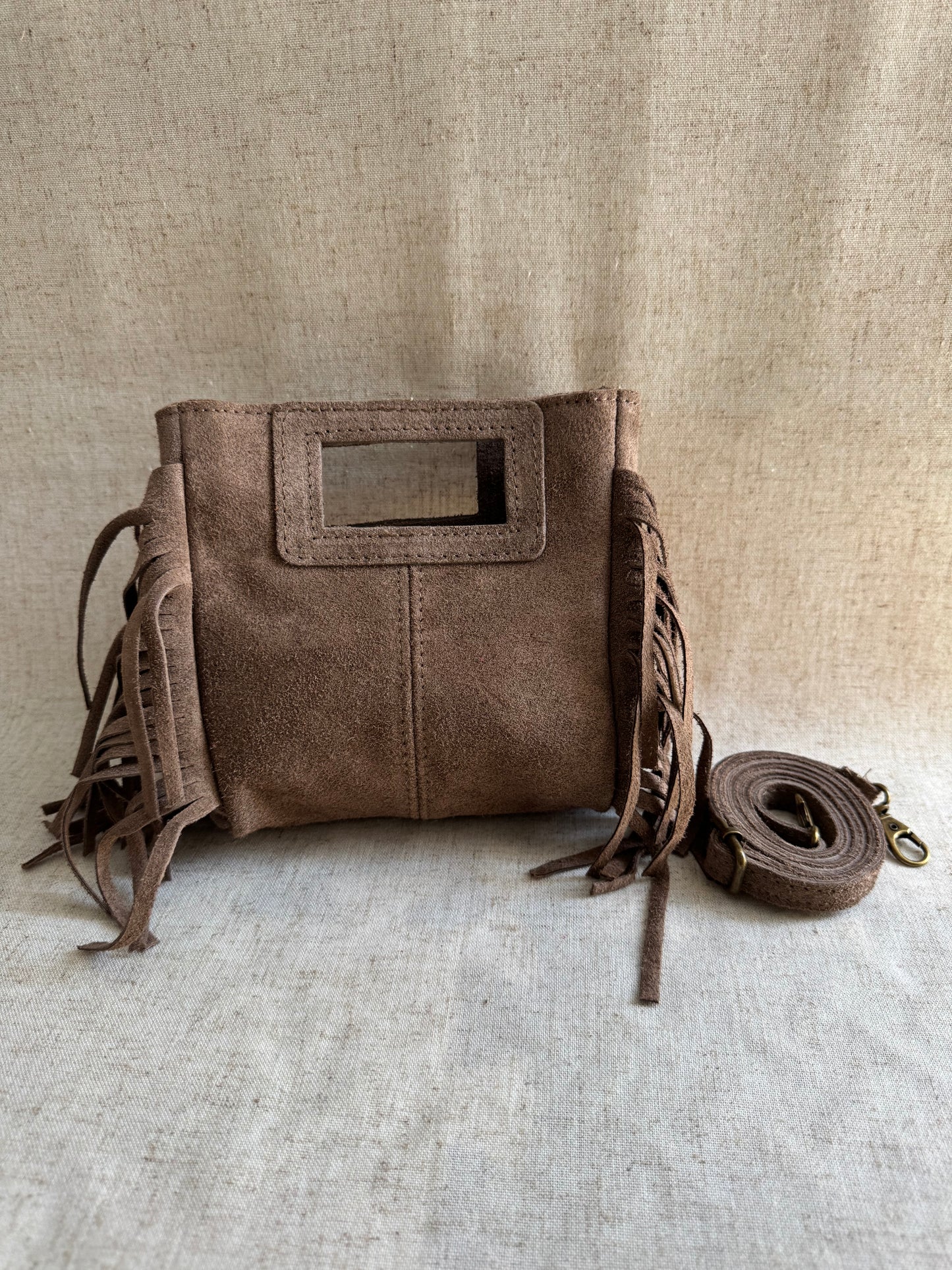 Borsa a mano Riri - misura piccola, con tracolla lunga