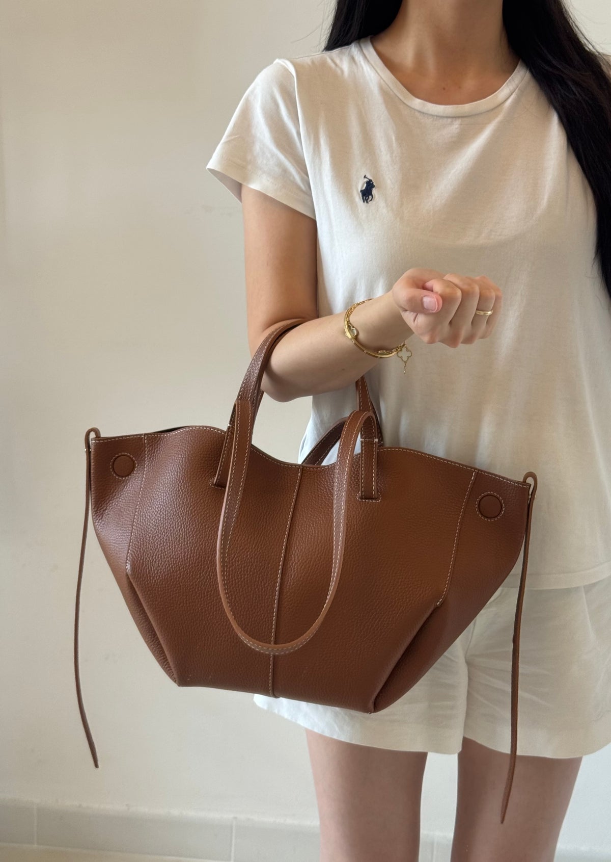 Borsa a spalla Sofia - misura piccola, con pochette